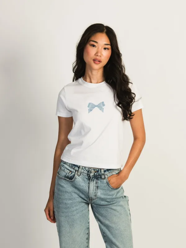 HARLOW BRENNA TEE - BLUE BOW sold by Boathouse
