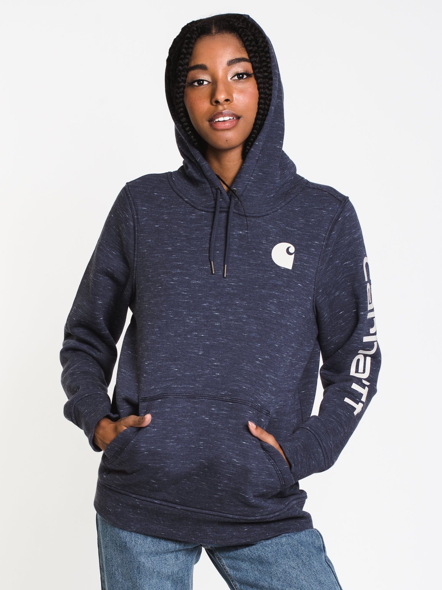 CARHARTT CLARKSBURG LOGO PULLOVER HOODIE - CLEARANCE sold by Boathouse