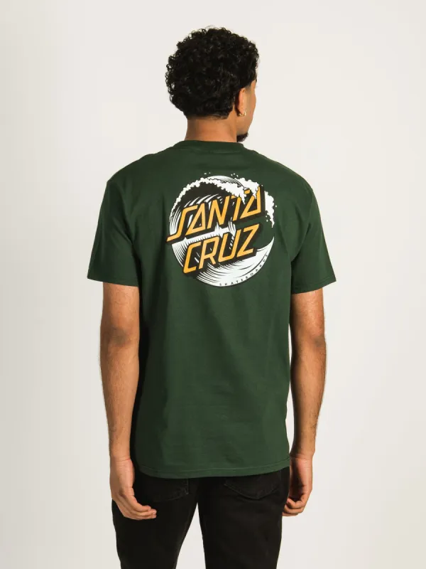 SANTA CRUZ WAVE DOT T-SHIRT sold by Boathouse