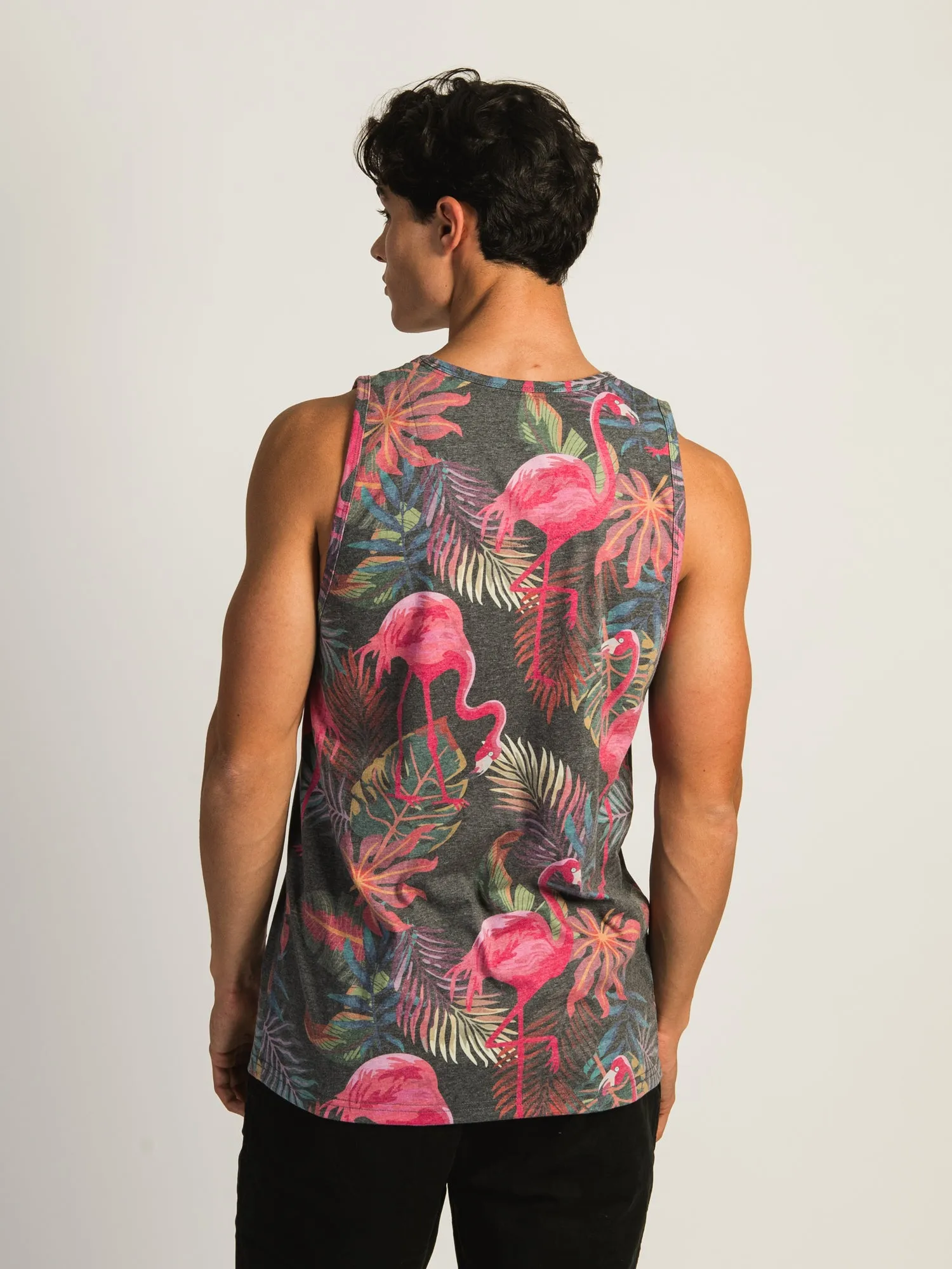 KOLBY MARCO COLLAGE PRINT TANK - FLAMINGOS sold by Boathouse product image thumbnail 2