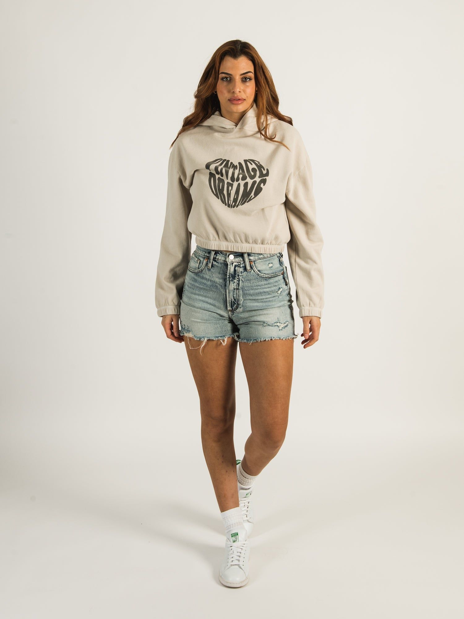 HARLOW HALLE POPOVER SCREEN HOODIE - CLEARANCE sold by Boathouse product image thumbnail 3