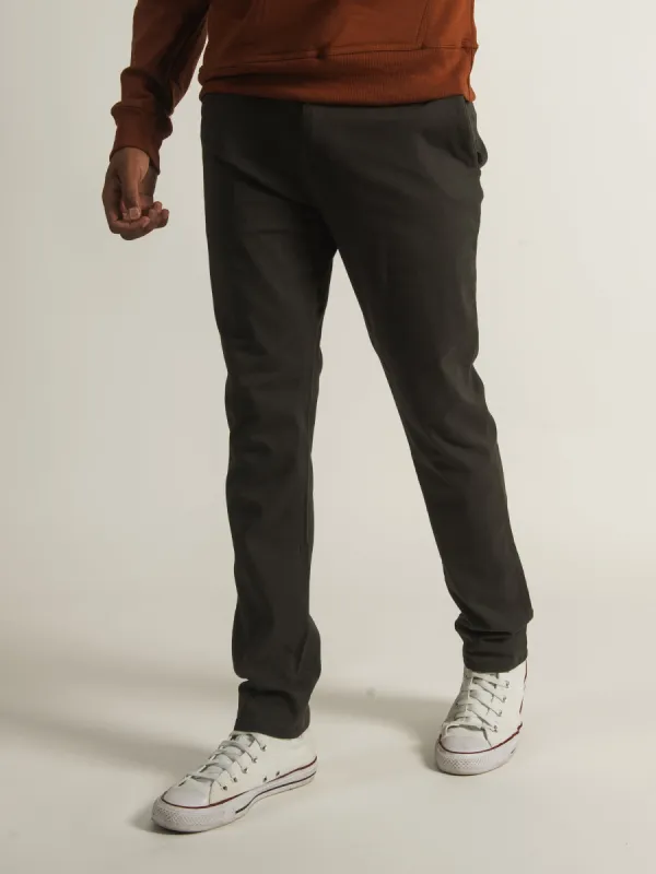 TAINTED SLIM CHINO - CHARCOAL sold by Boathouse
