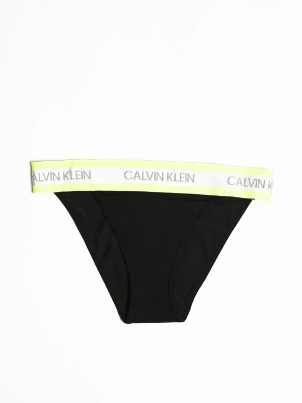 WOMENS HAZARD HI-CUT BIKINI - BLACK - CLEARANCE sold by Boathouse
