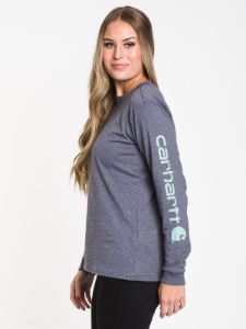 CARHARTT SLEEVE LOGO LONG SLEEVE T-SHIRT - CLEARANCE sold by Boathouse