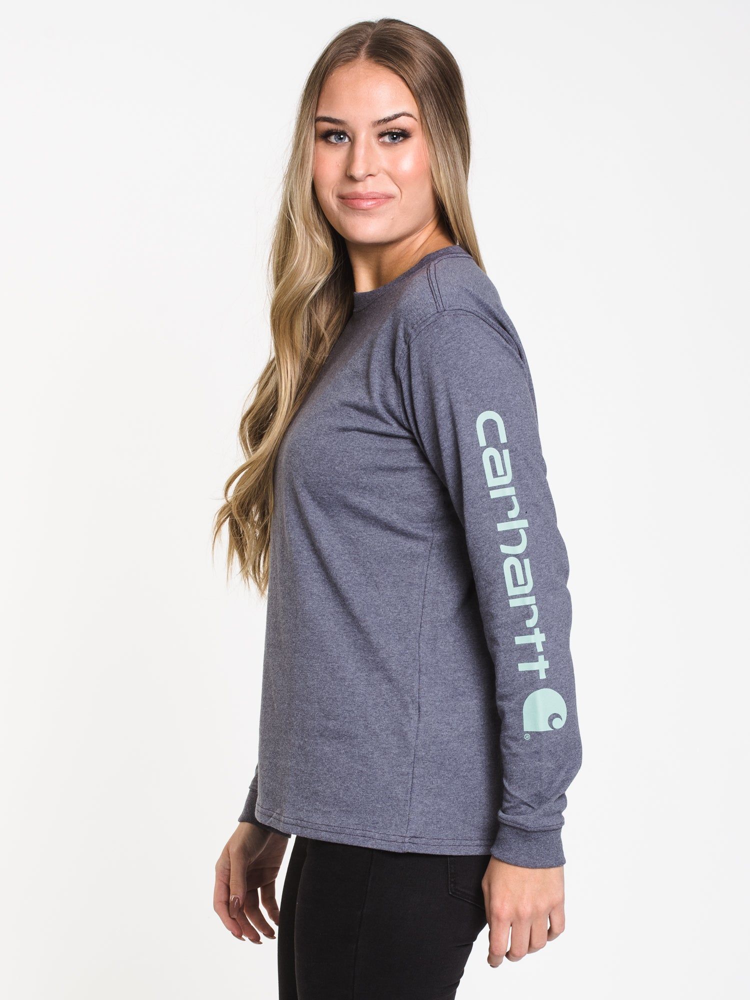 CARHARTT SLEEVE LOGO LONG SLEEVE T-SHIRT - CLEARANCE sold by Boathouse product image thumbnail 3