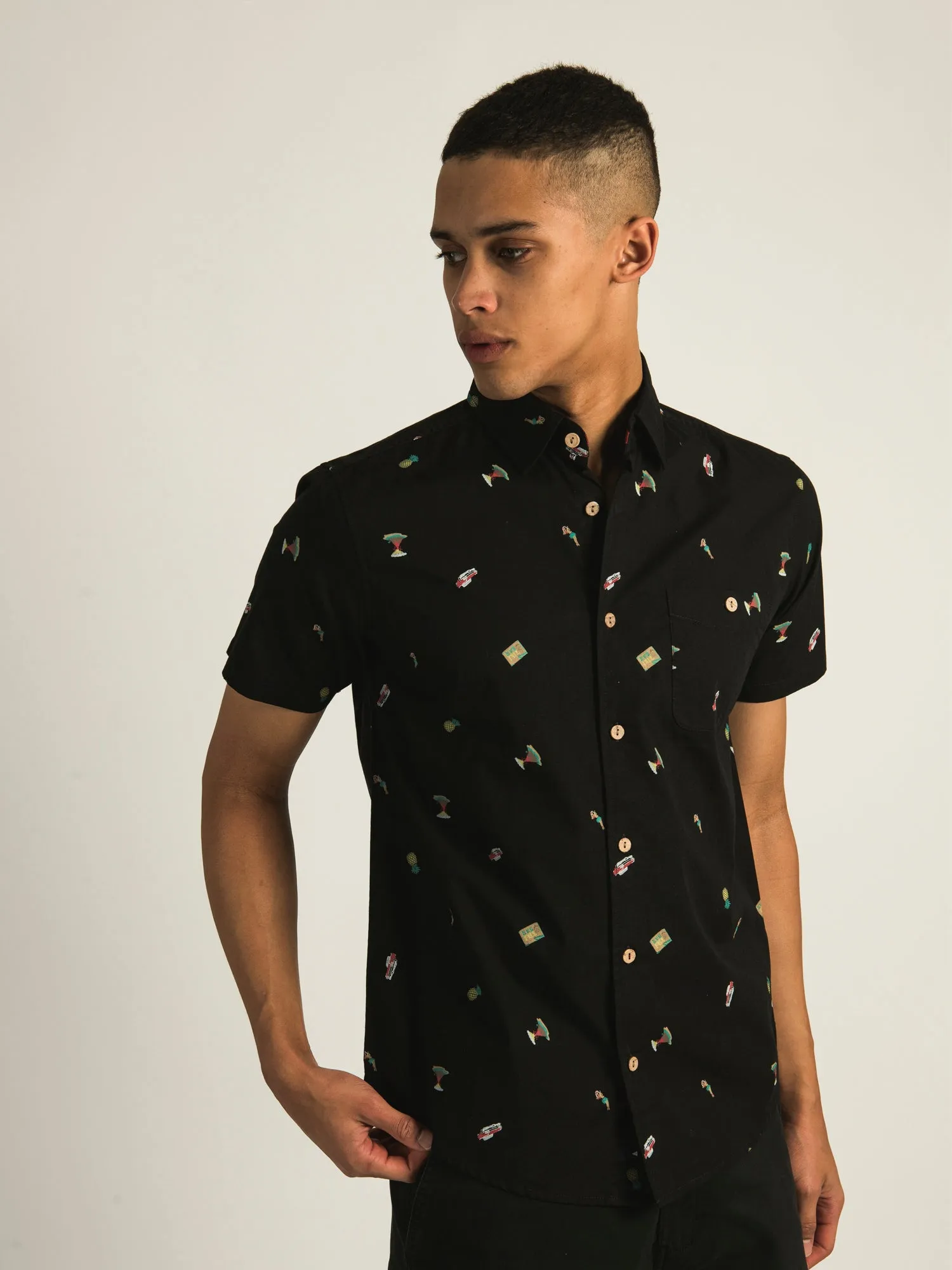 KOLBY ARCHER DITSY SHIRT - CLEARANCE sold by Boathouse product image thumbnail 3