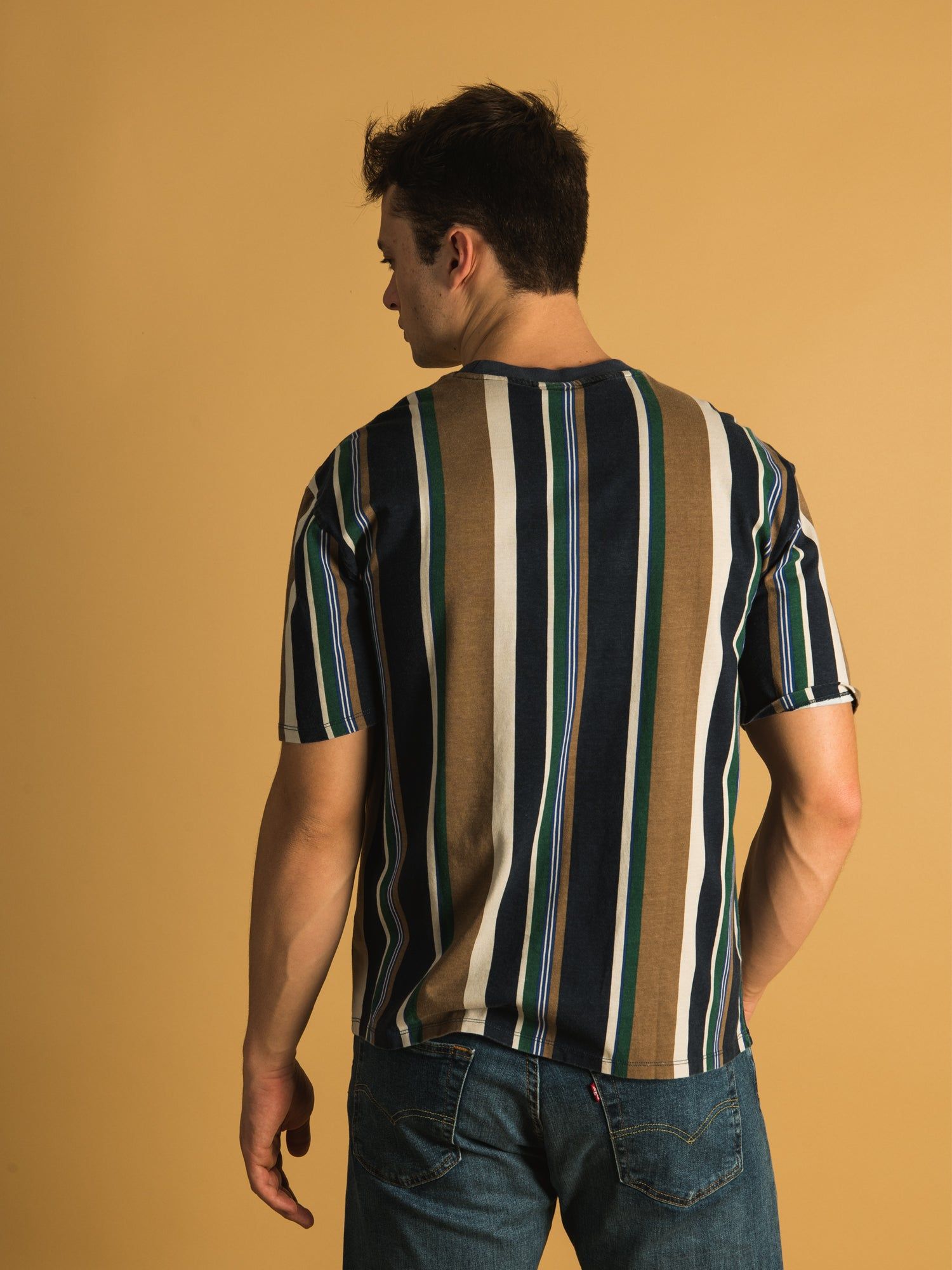 GUESS ORIGINAL BRYSON VERTICAL STRIPE T-SHIRT sold by Boathouse product image thumbnail 4
