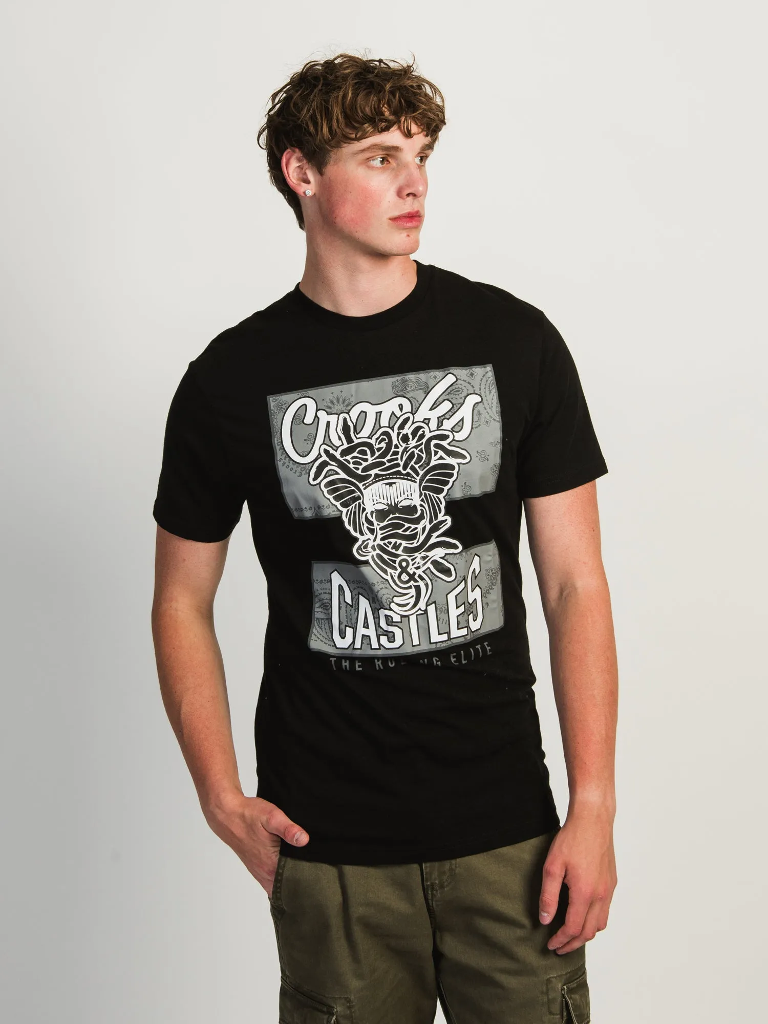 CROOKS & CASTLES GOTHIC MEDUSA T-SHIRT sold by Boathouse