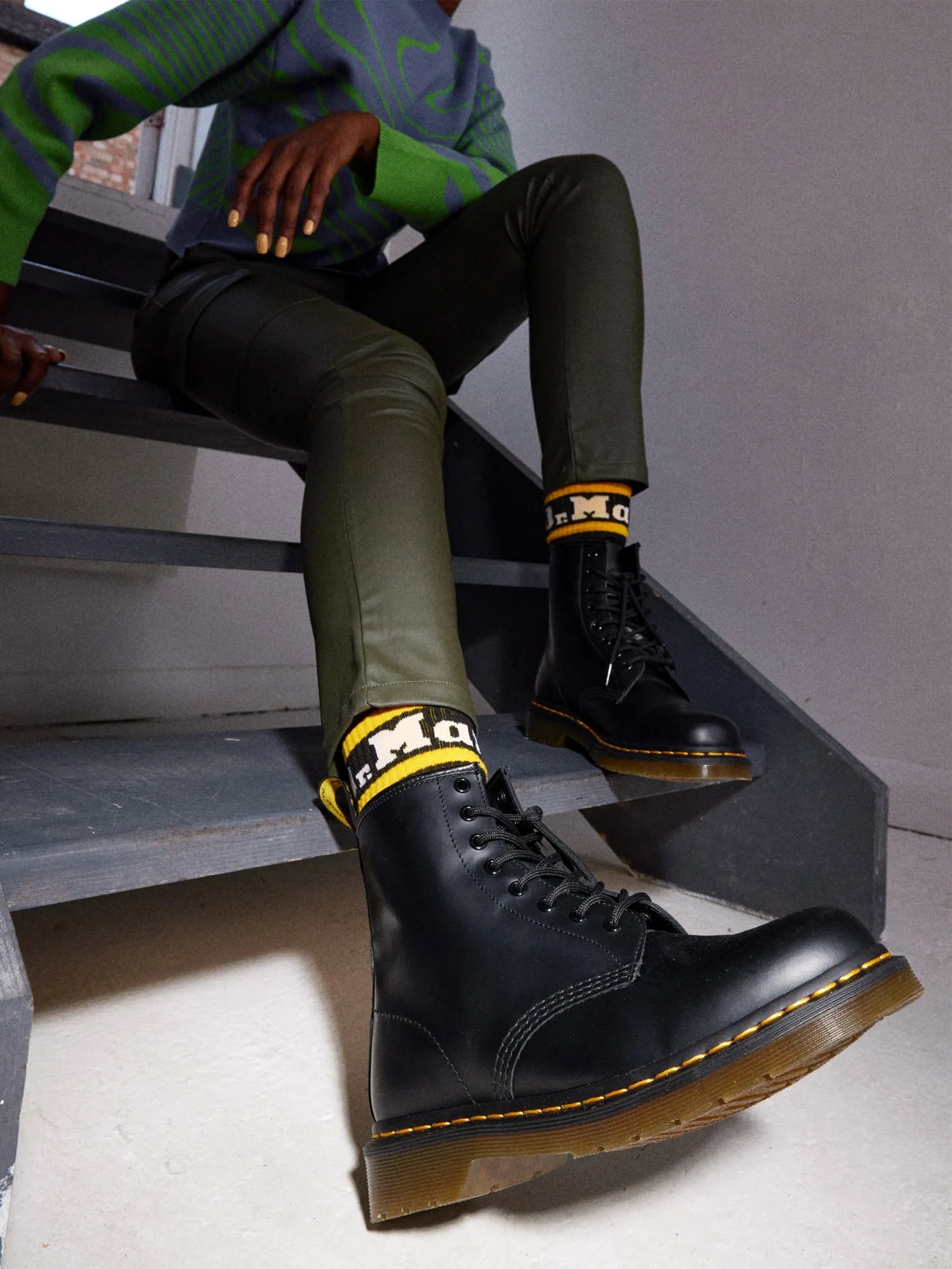 MENS DR MARTENS 1460 8EYE BOOTS sold by Boathouse product image thumbnail 3