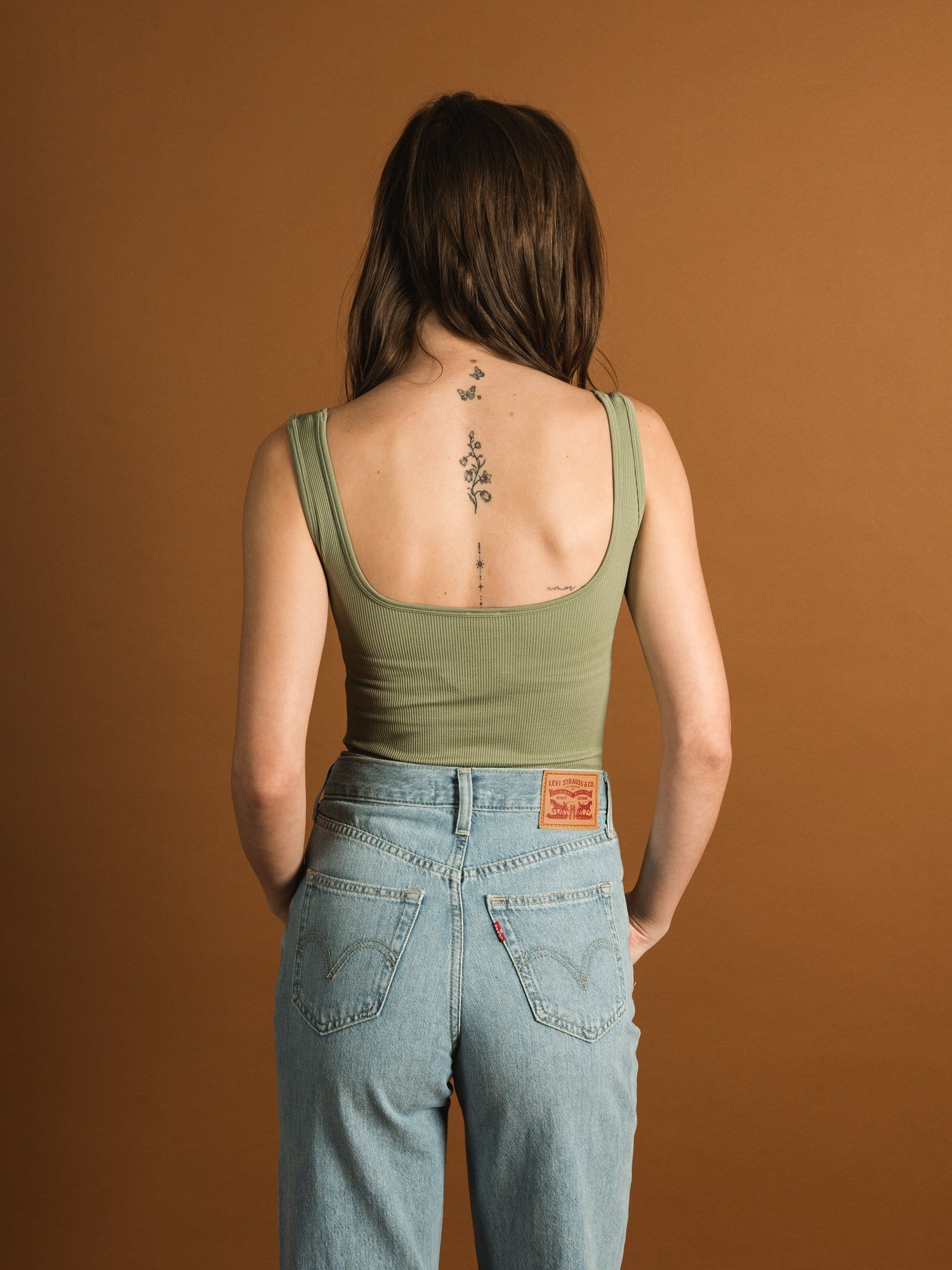 DYNAMIC SPLIT HEM BODYSUIT sold by Boathouse product image thumbnail 3