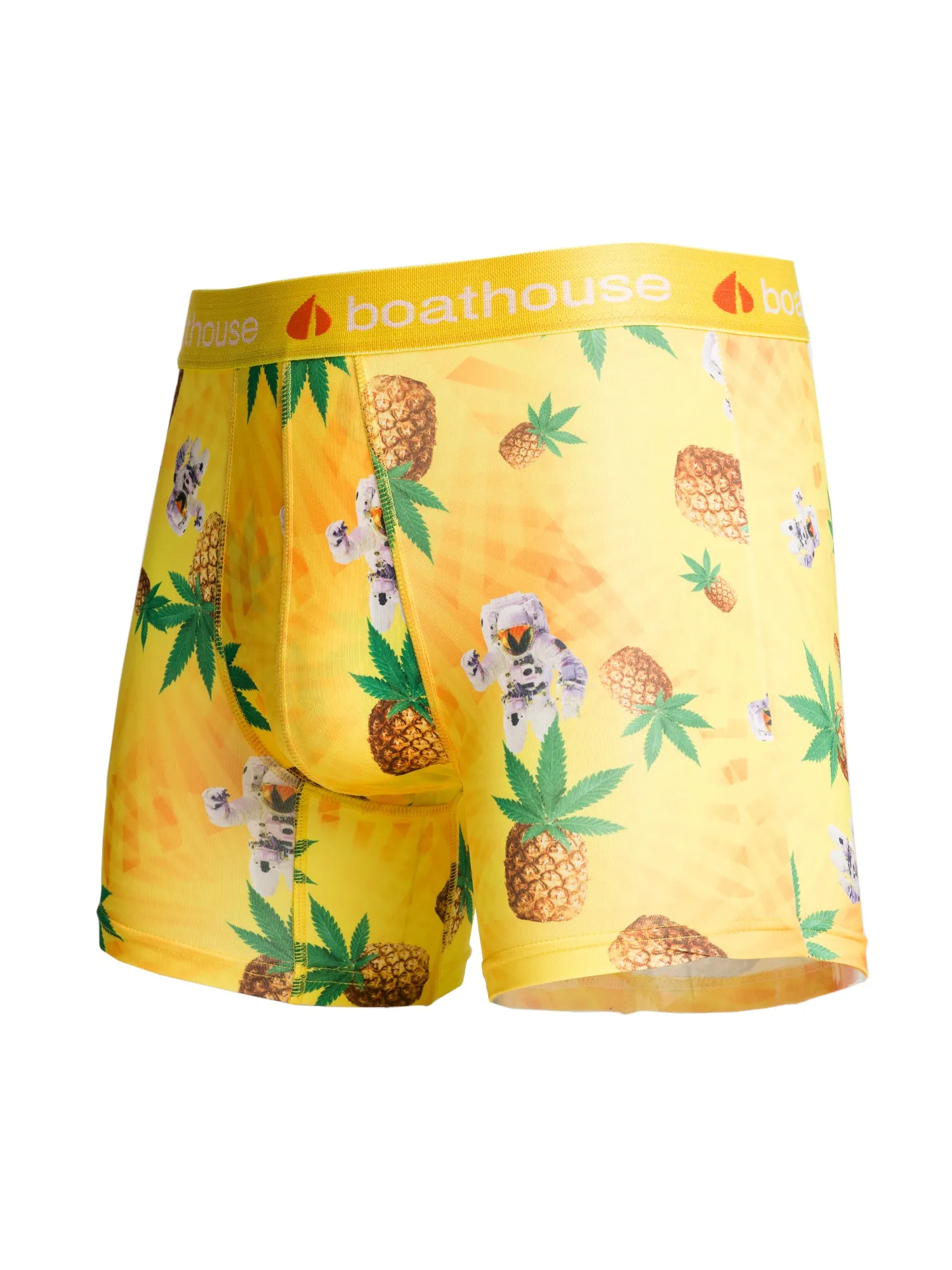 BOATHOUSE NOVELTY BOXER BRIEF - PINEAPPLE WEED - CLEARANCE sold by Boathouse