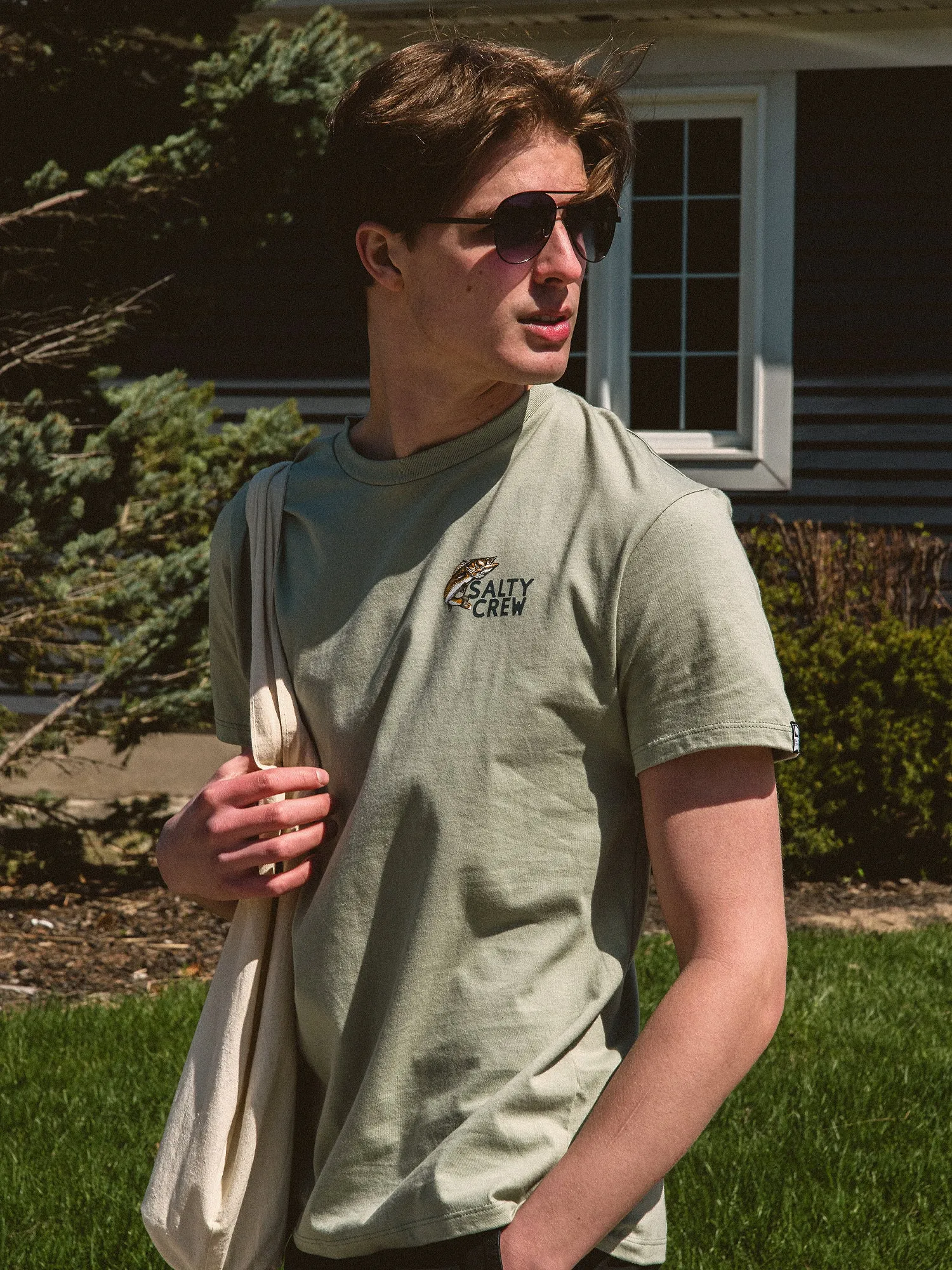 SALTY CREW WALLEYE SPLASH T-SHIRT sold by Boathouse product image thumbnail 2