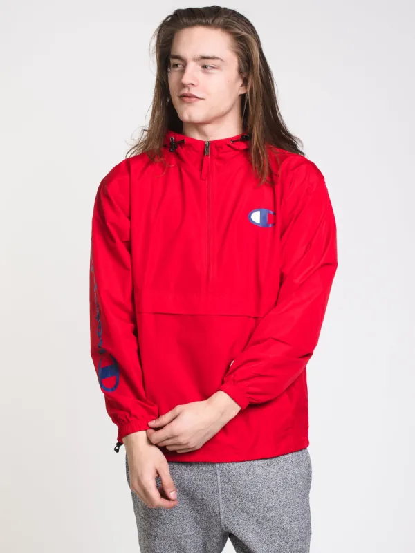 CHAMPION PACKABLE LOGO JACKET  - CLEARANCE sold by Boathouse