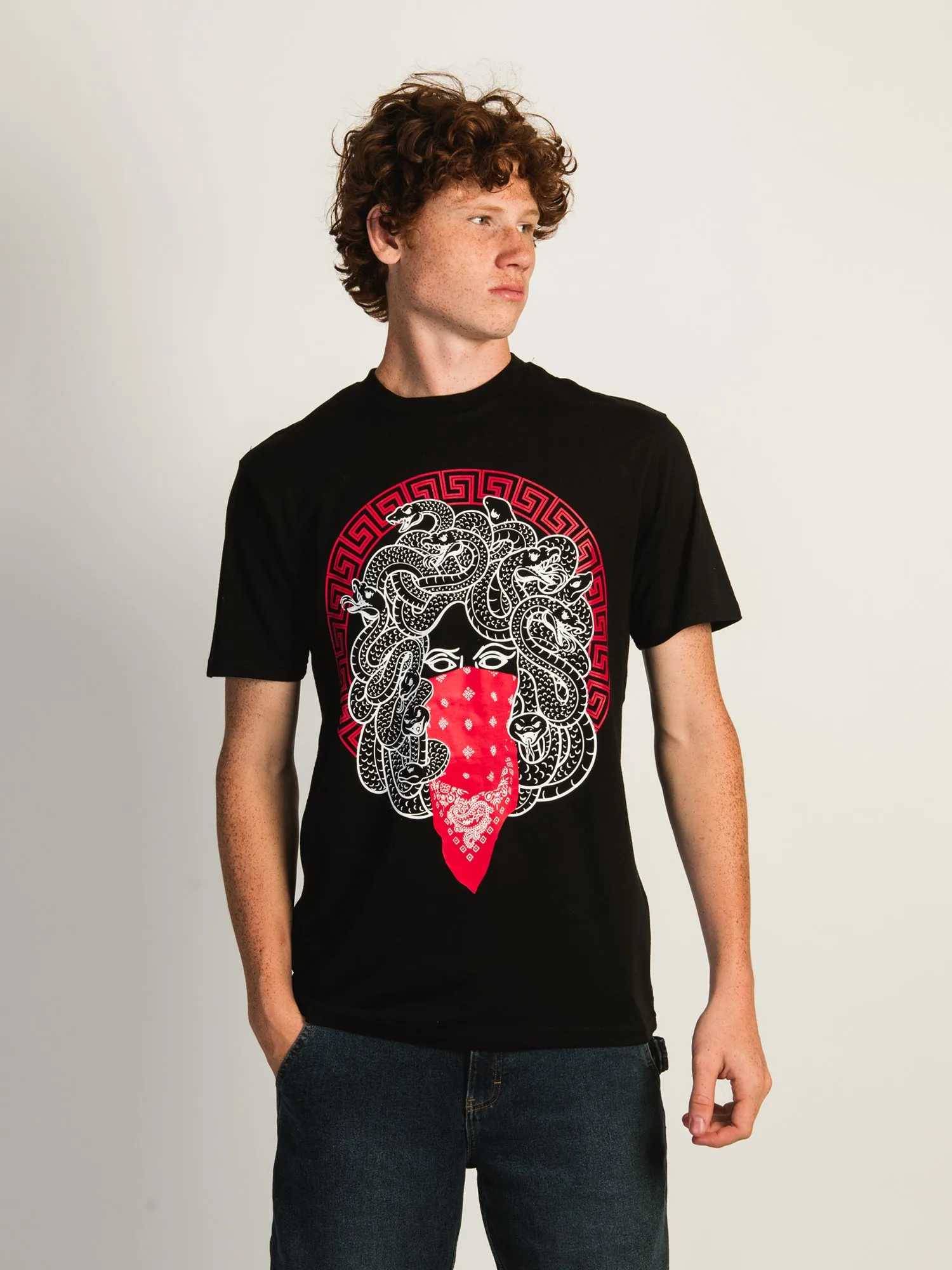 CROOKS & CASTLES GOTHIC MEDUSA T-SHIRT sold by Boathouse
