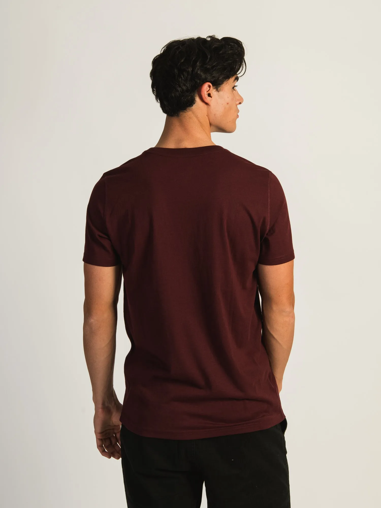 VICTOR CREWNECK TEE - PORT sold by Boathouse product image thumbnail 2
