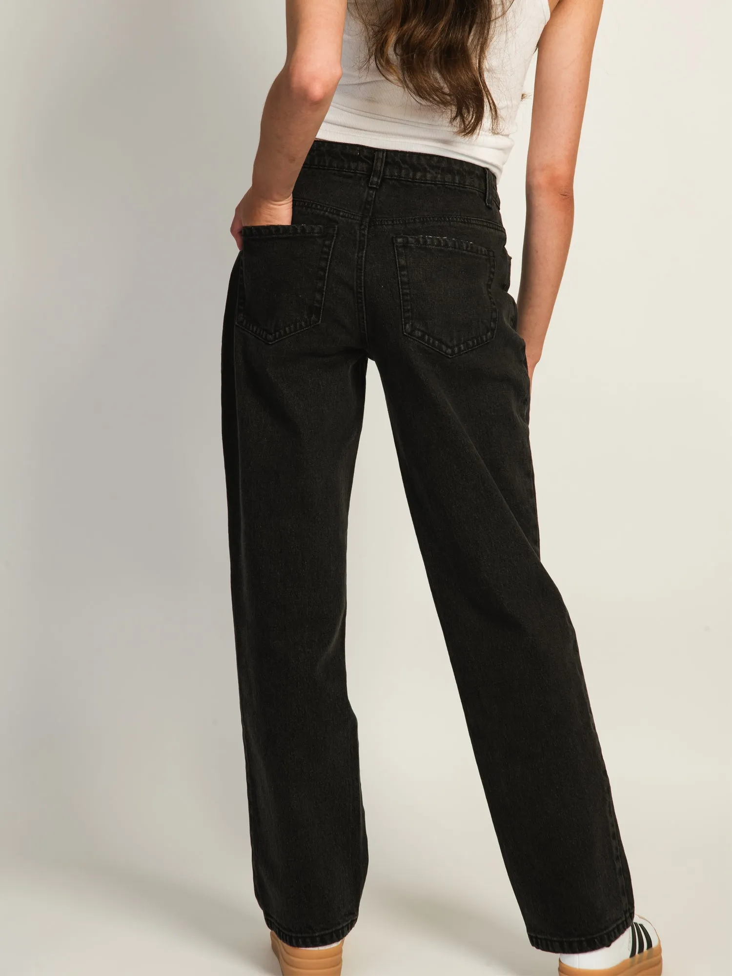 HARLOW BAGGY JEAN - BLACK sold by Boathouse product image thumbnail 5