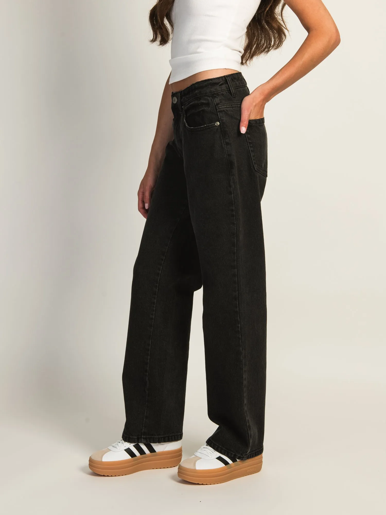 HARLOW BAGGY JEAN - BLACK sold by Boathouse product image thumbnail 4