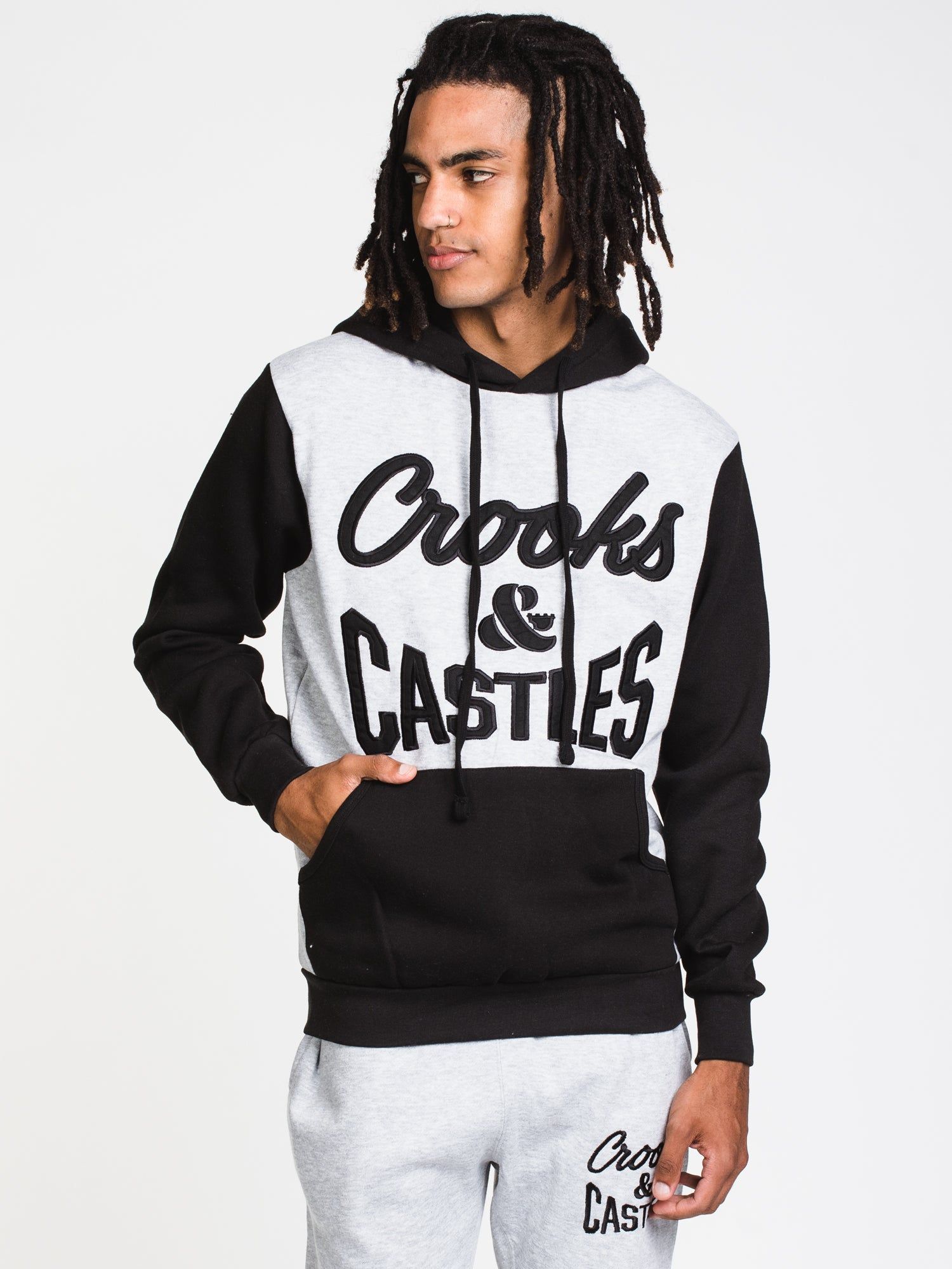 CROOKS & CASTLES REVERSE LOGO PULLOVER HOODIE - CLEARANCE sold by Boathouse product image thumbnail 3