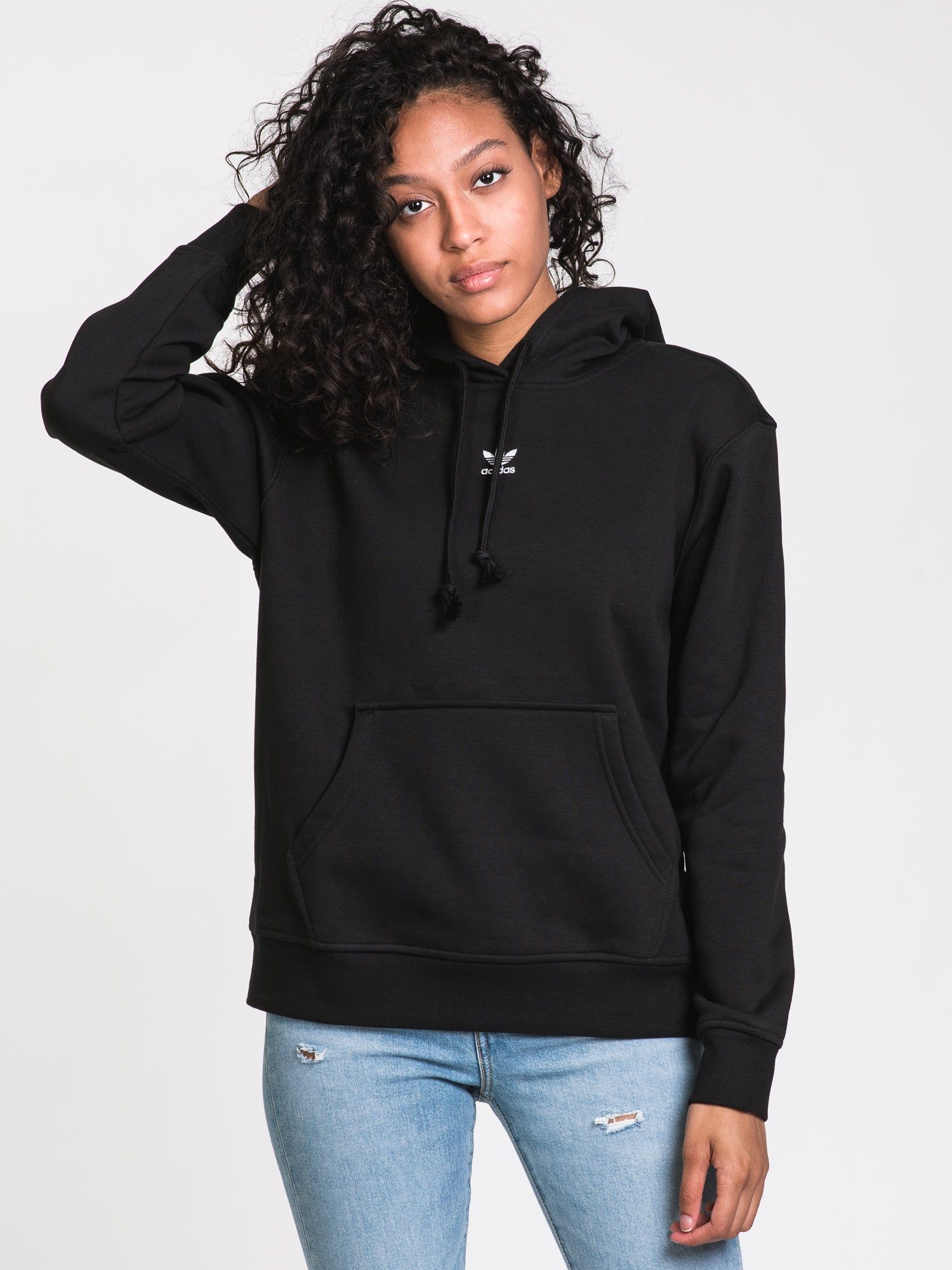 ADIDAS LOGO PULLOVER HOODIE - CLEARANCE sold by Boathouse