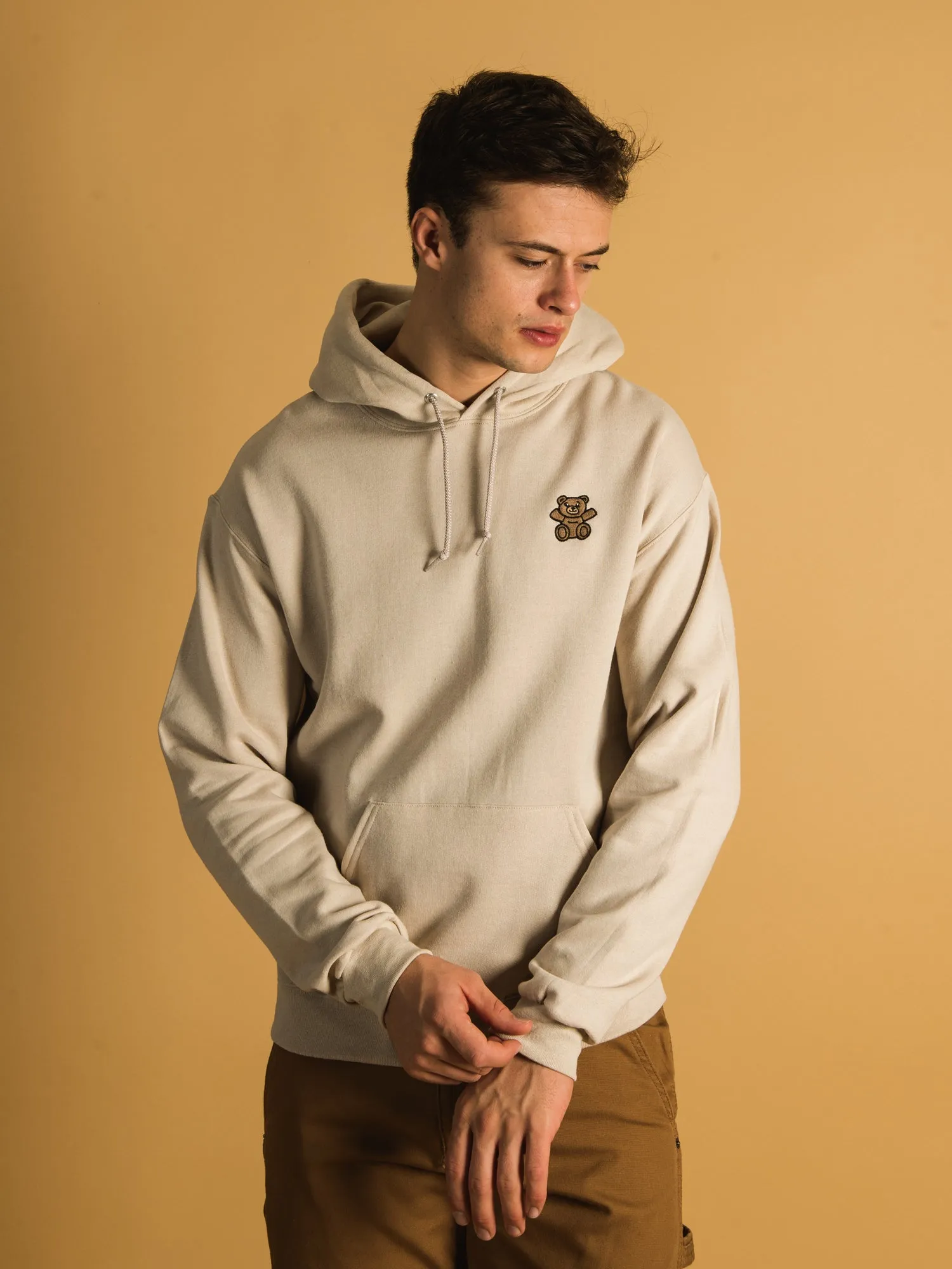 BEAR EMBROIDERED HOODIE sold by Boathouse