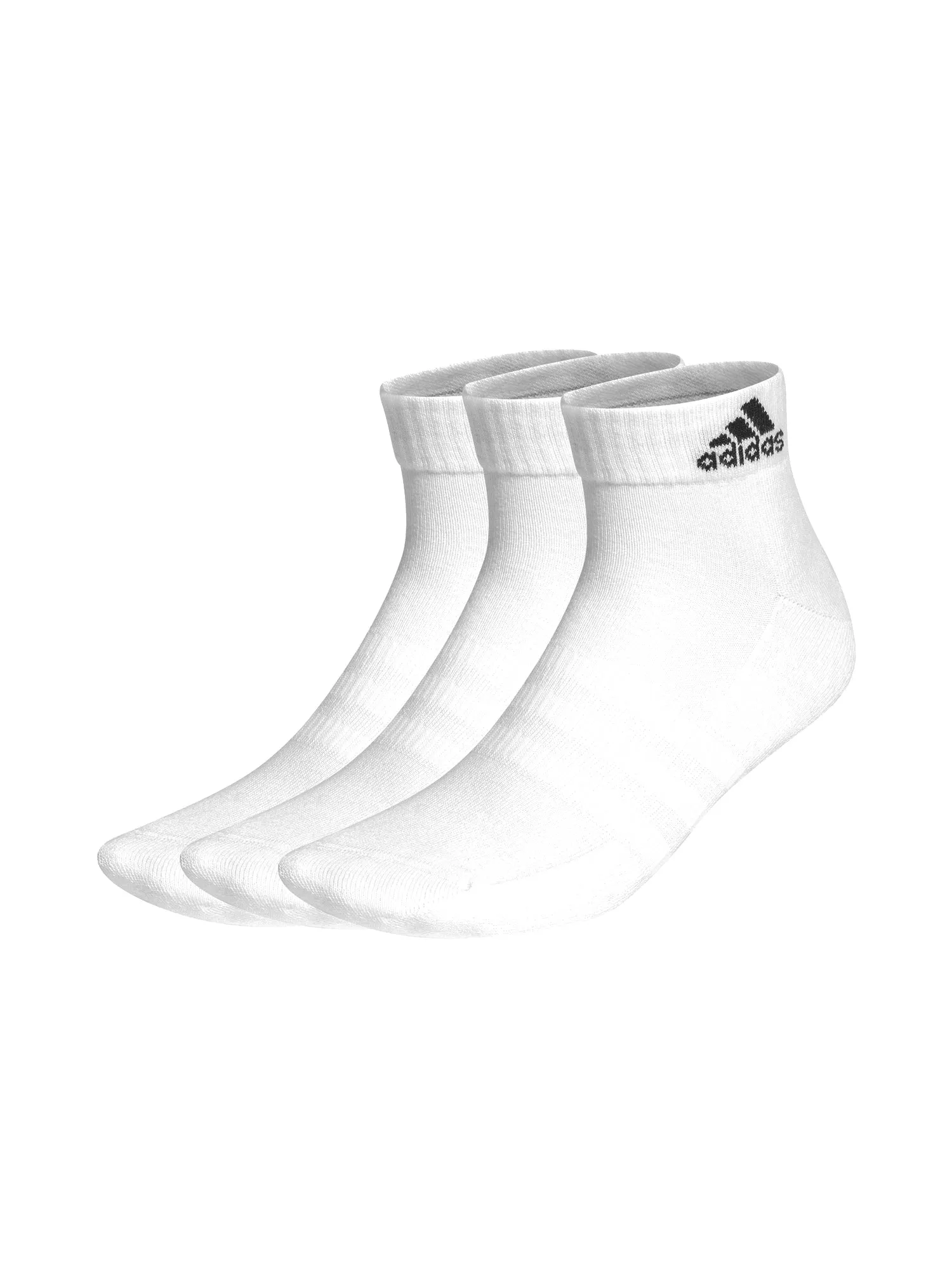 ADIDAS CUSHIONED SPORTSWEAR ANKLE SOCKS 3 PACK sold by Boathouse