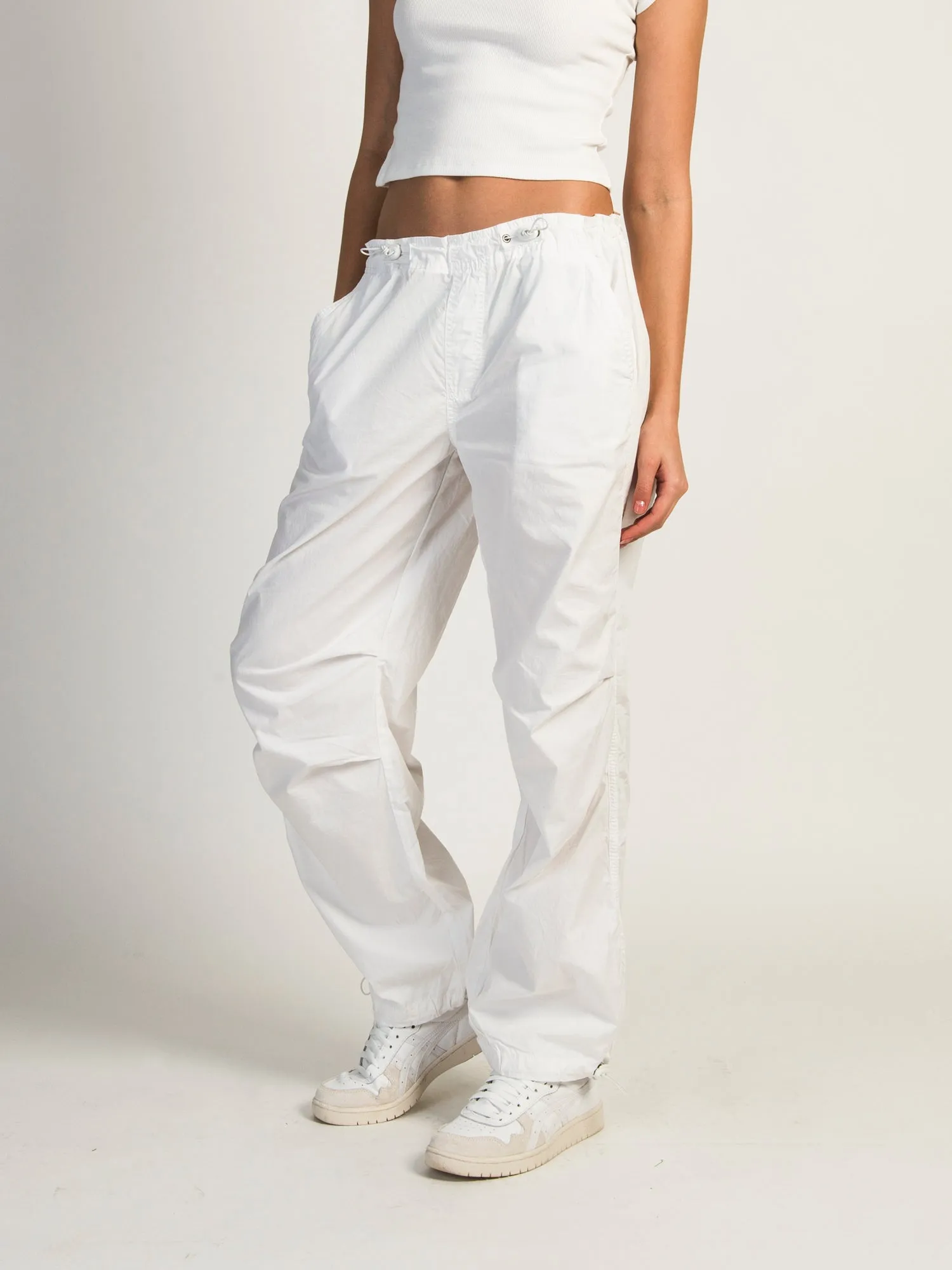 HARLOW BELLA PARACHUTE PANT - WHITE - CLEARANCE sold by Boathouse product image thumbnail 3