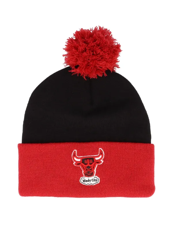 MITCHELL & NESS CHICAGO BULLS BEANIE - CLEARANCE made by Mitchell & Ness