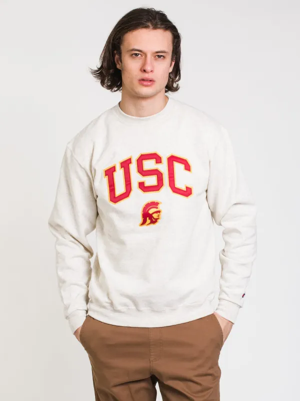 CHAMPION ECO POWERBLEND USC UNIVERSITY CREWNECK SWEATER - CLEARANCE sold by Boathouse
