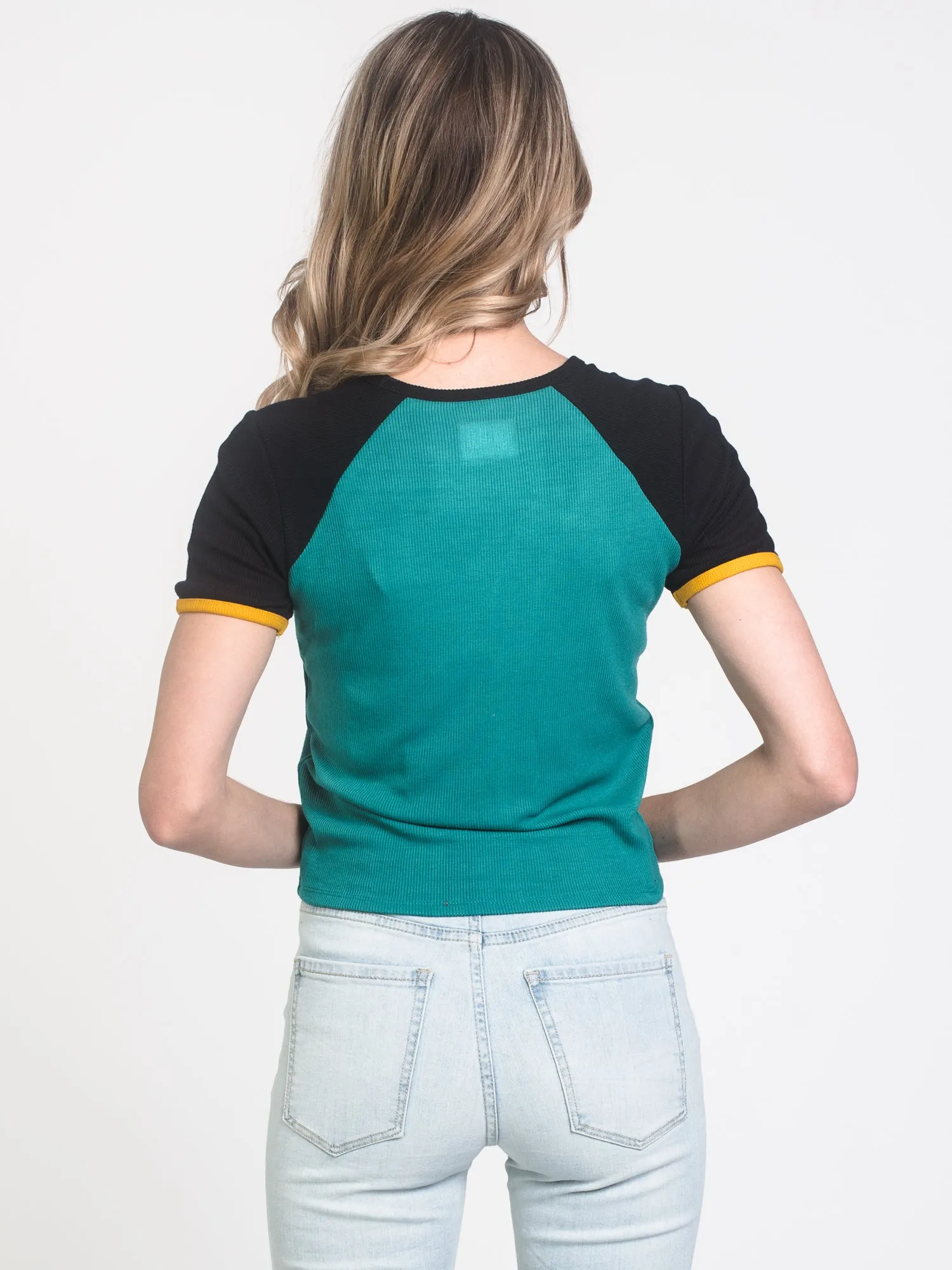 WOMENS SONIA RIBBED TEE - CLEARANCE sold by Boathouse product image thumbnail 2