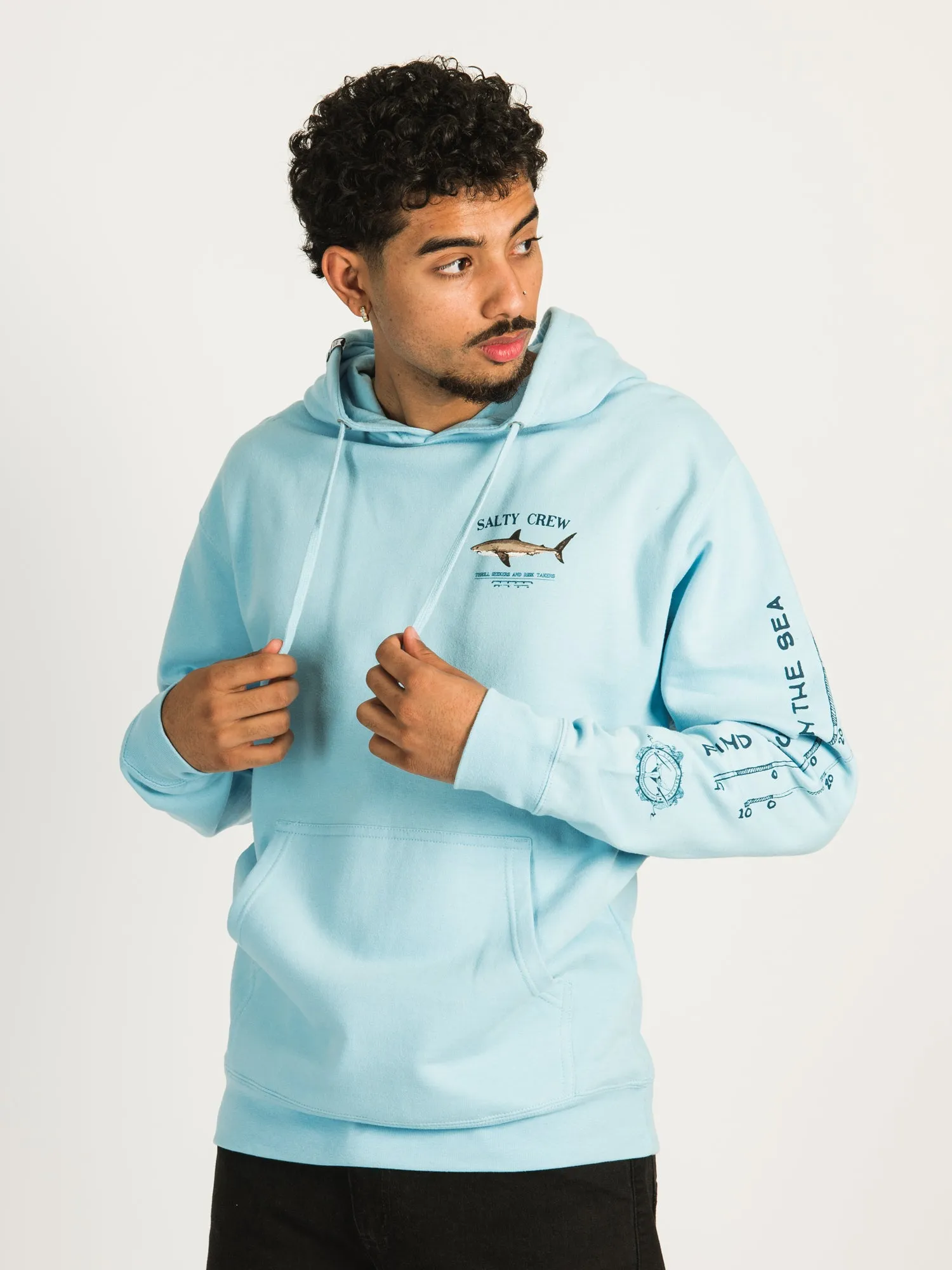 SALTY CREW BRUCE FLEECE HOODIE - CLEARANCE sold by Boathouse product image thumbnail 2