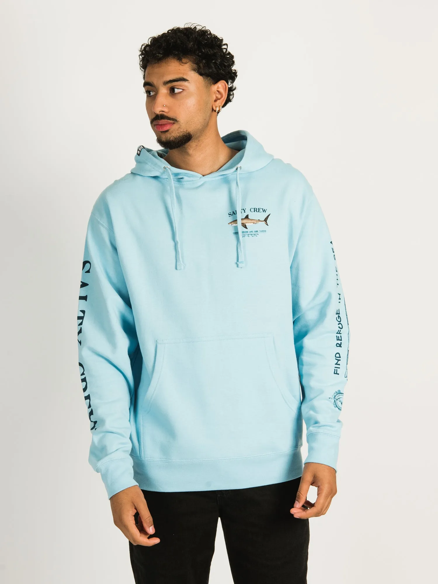SALTY CREW BRUCE FLEECE HOODIE - CLEARANCE sold by Boathouse product image thumbnail 4