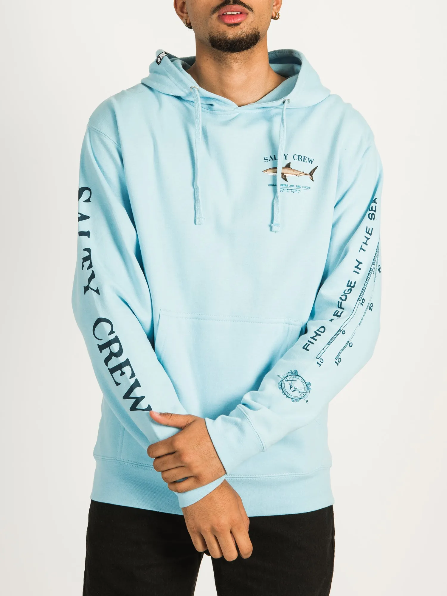 SALTY CREW BRUCE FLEECE HOODIE - CLEARANCE sold by Boathouse product image thumbnail 3