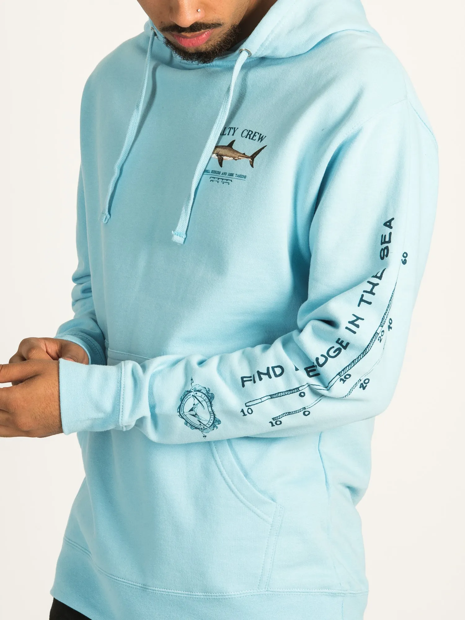 SALTY CREW BRUCE FLEECE HOODIE - CLEARANCE sold by Boathouse product image thumbnail 5