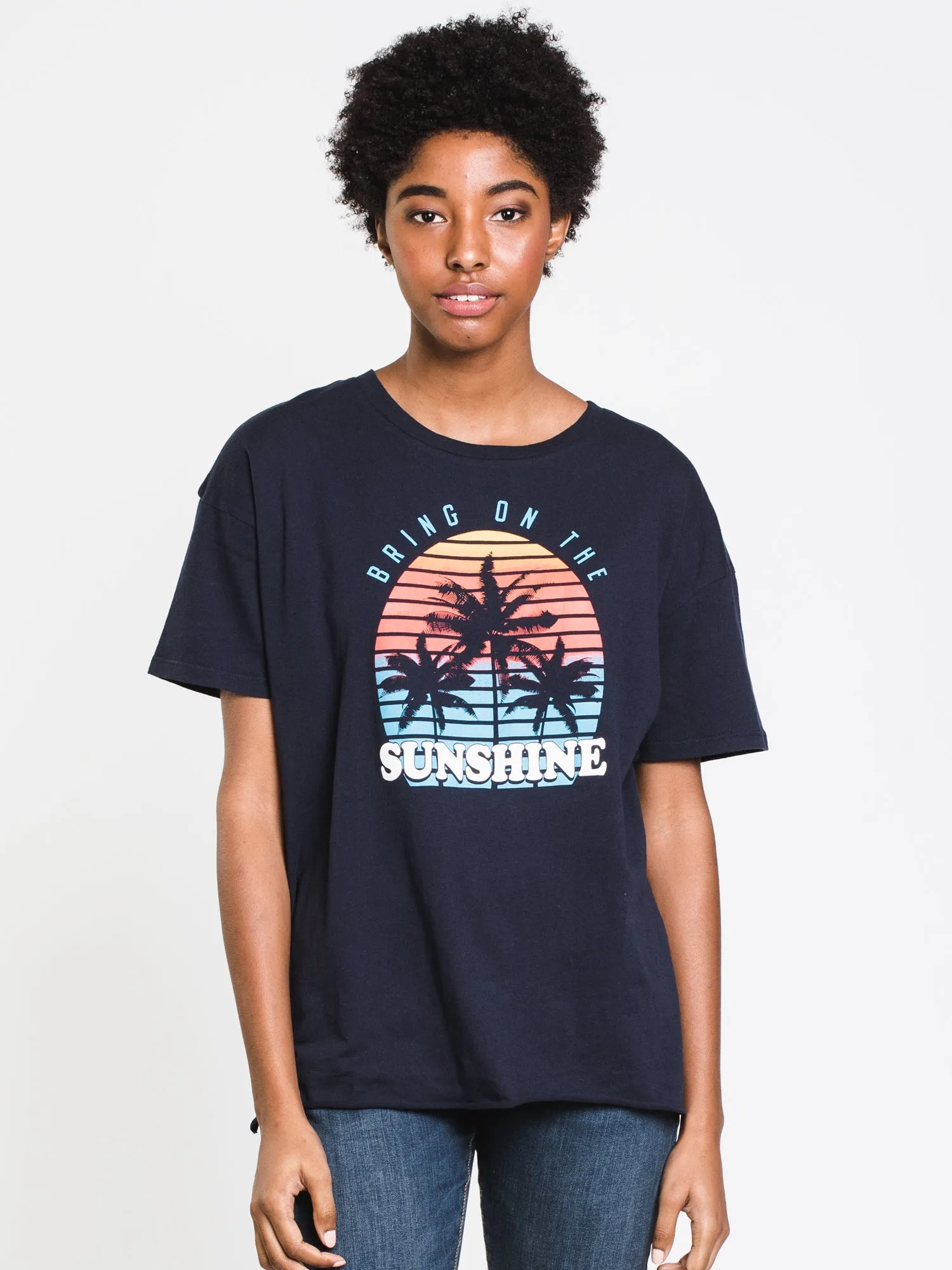 WOMENS BOYFRIEND CALIFORNIA TEE - CLEARANCE sold by Boathouse