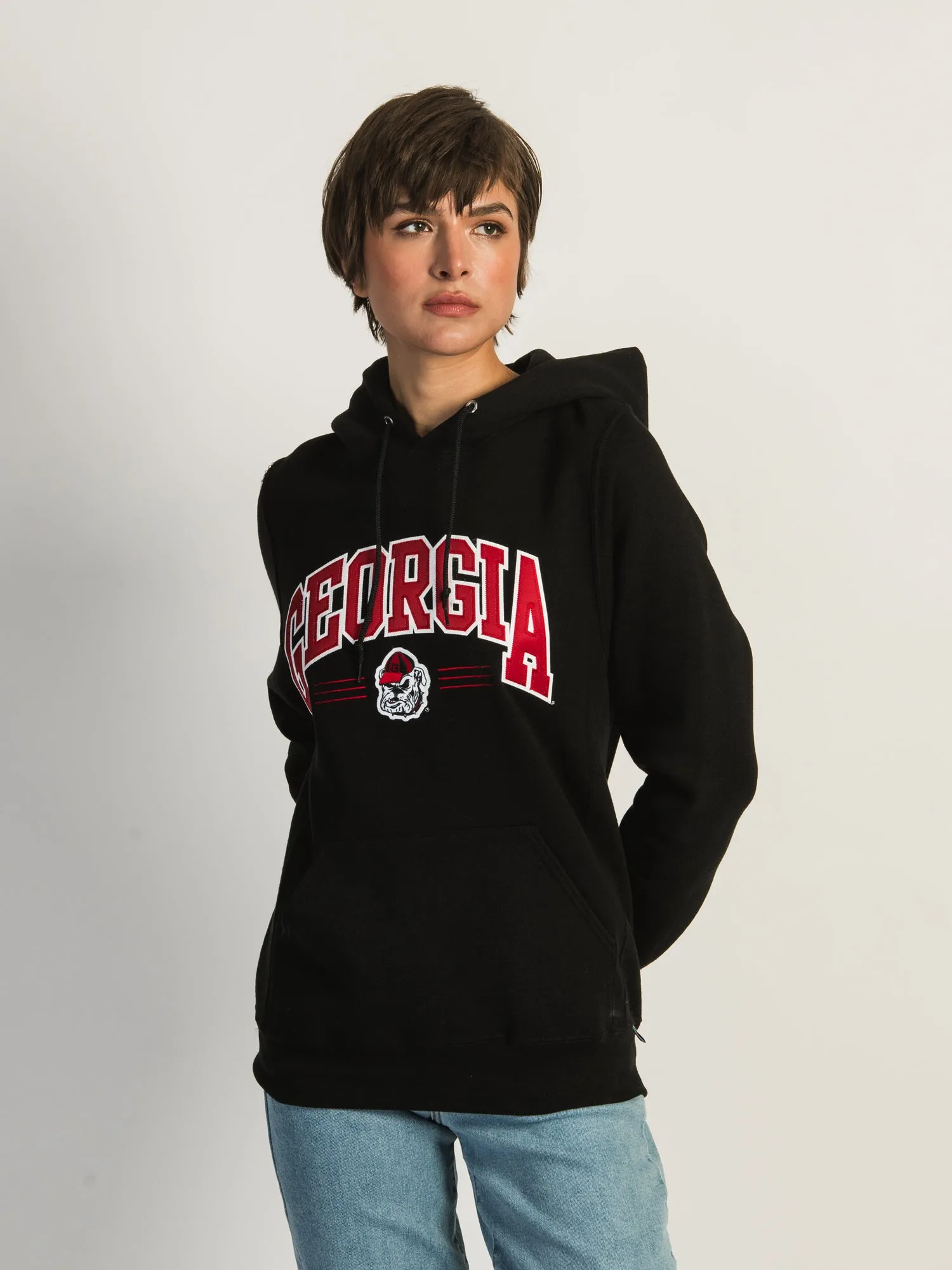 NCAA RUS GEORGIA PULLOVER HOODIE sold by Boathouse product image thumbnail 2