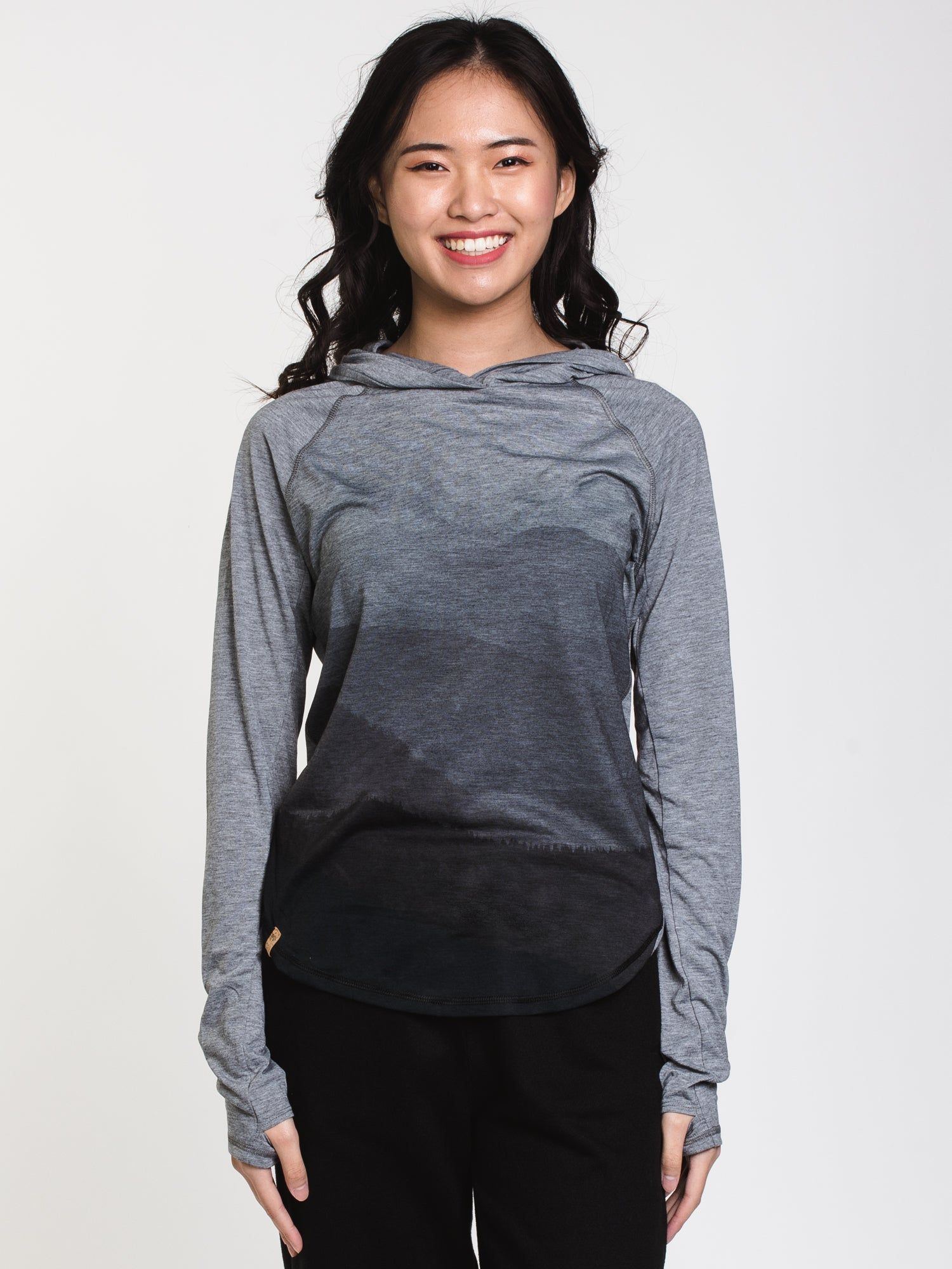 WOMENS DESTINATION PULLOVER HOODIE - GREY - CLEARANCE sold by Boathouse