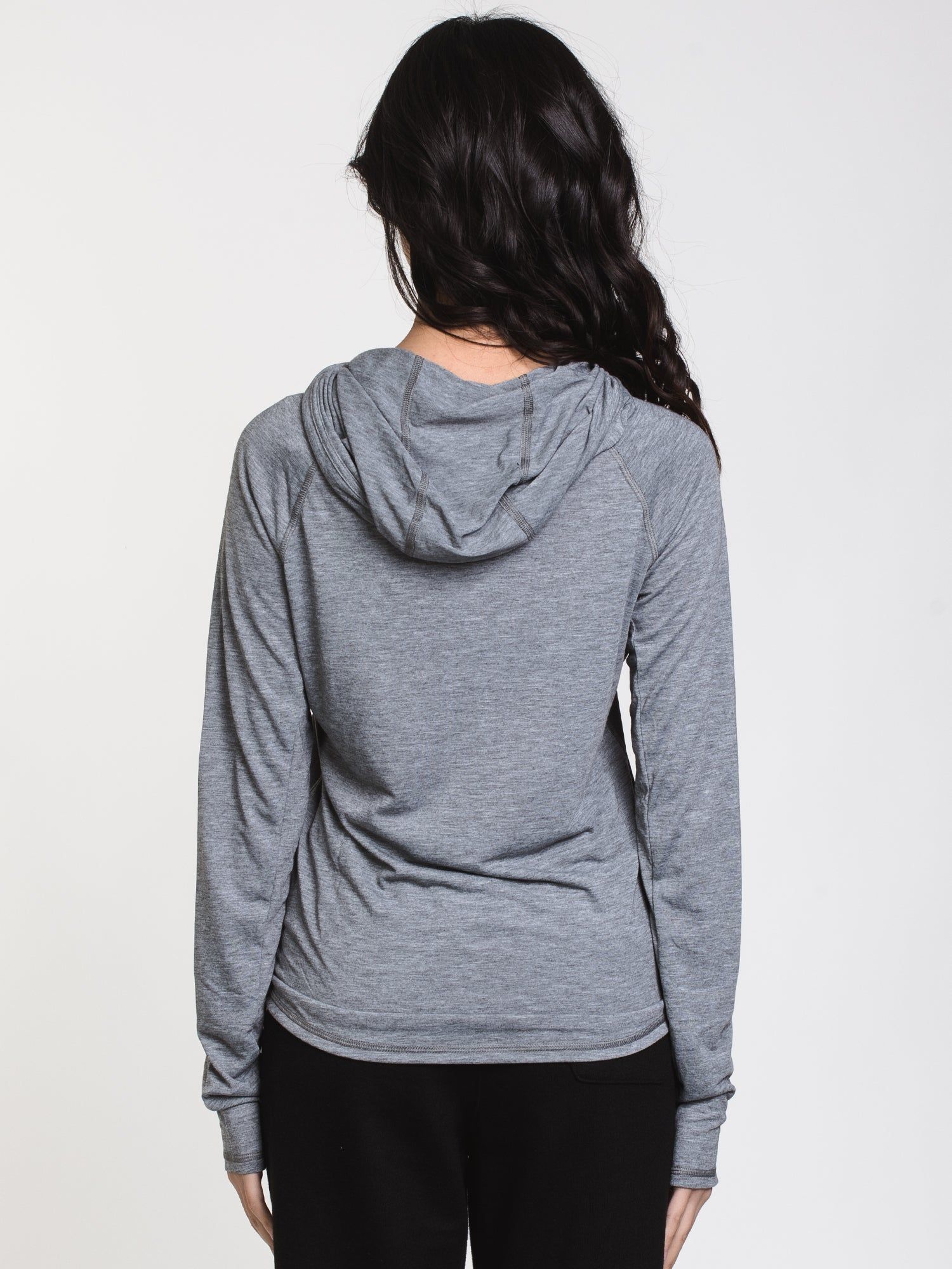 WOMENS DESTINATION PULLOVER HOODIE - GREY - CLEARANCE sold by Boathouse product image thumbnail 2