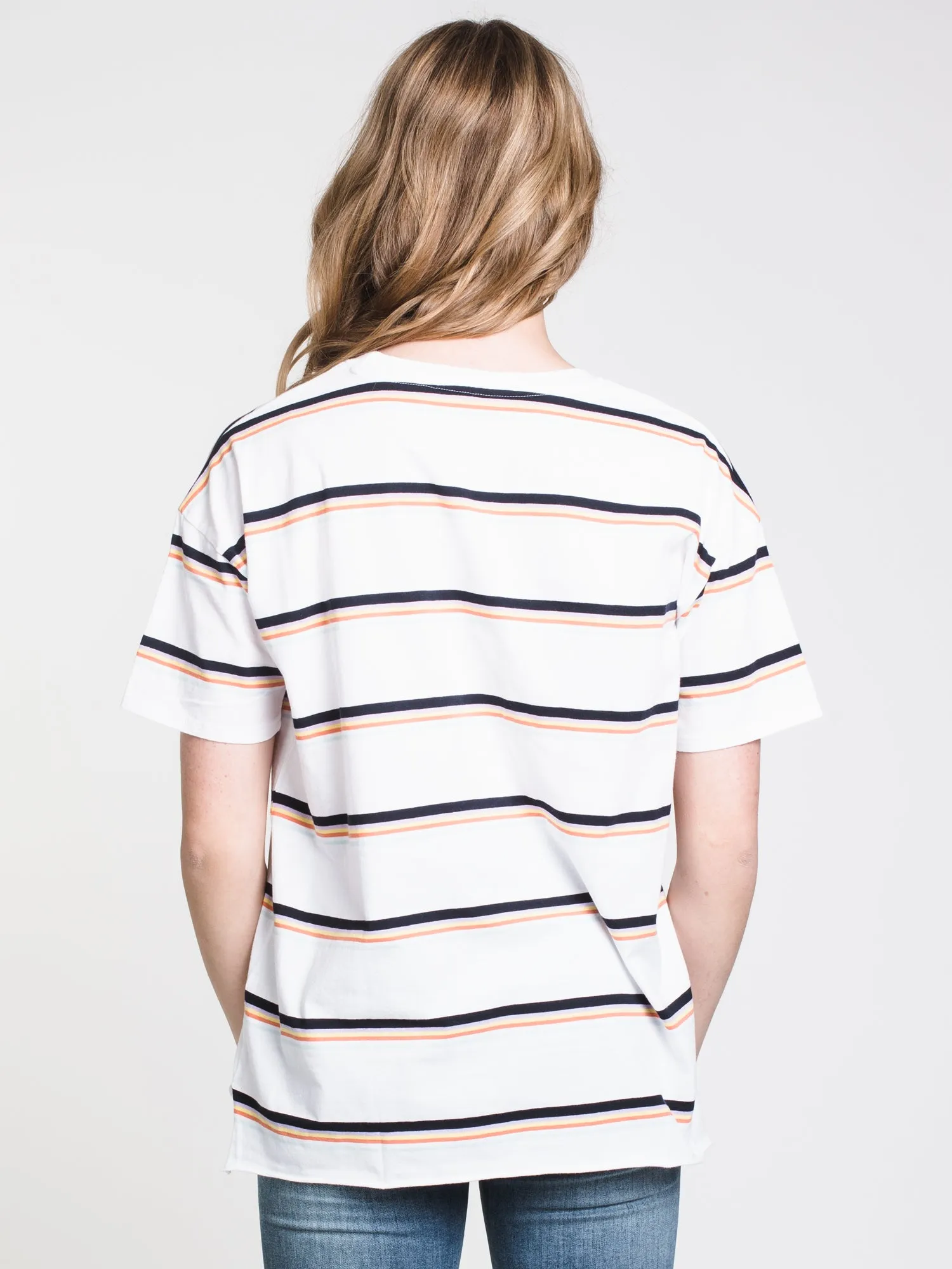 WOMENS BOYFRIEND STRIPE TEE - CLEARANCE sold by Boathouse product image thumbnail 2