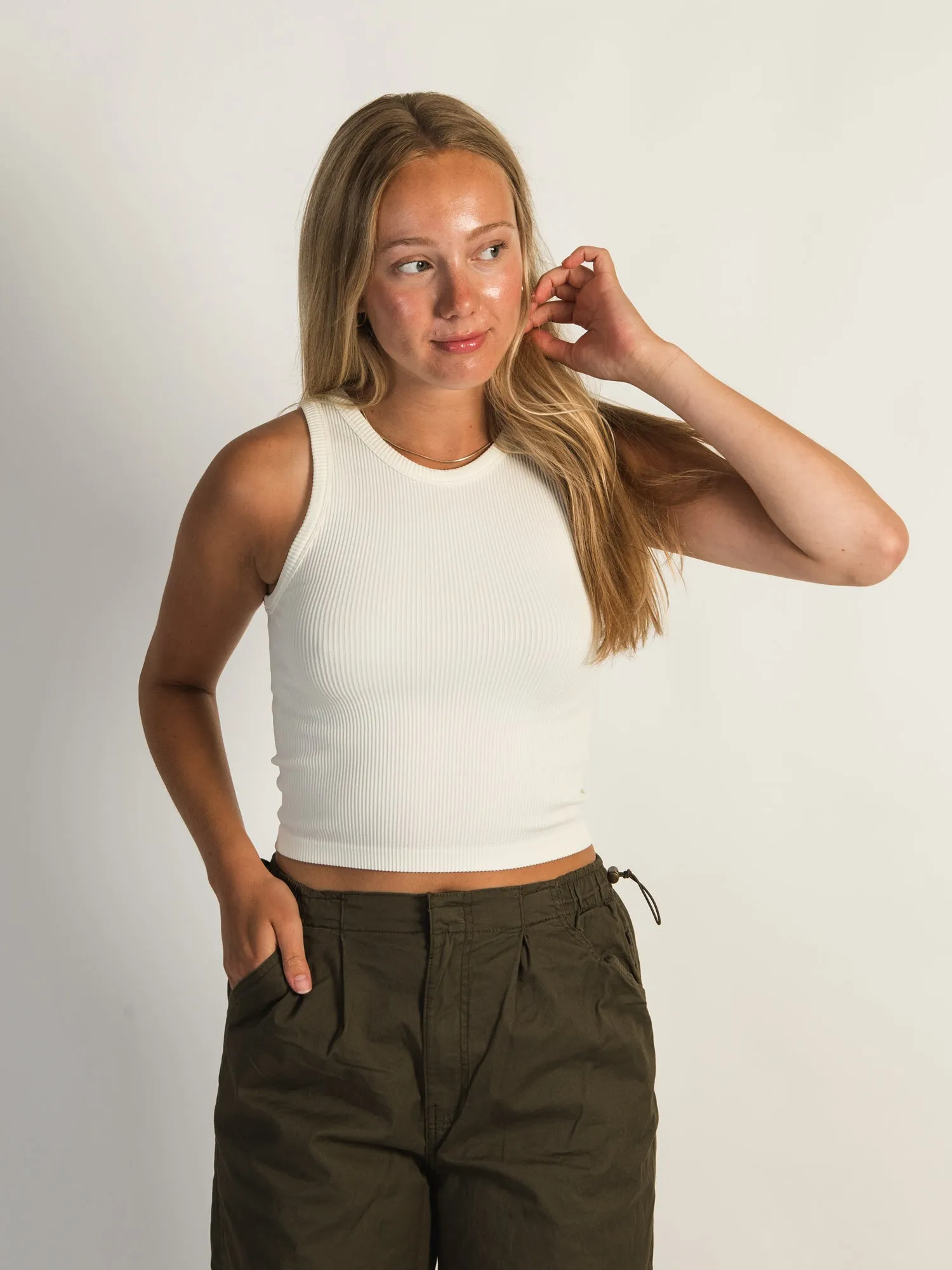 HARLOW MACY TANK TOP - CREAM - CLEARANCE sold by Boathouse product image thumbnail 2