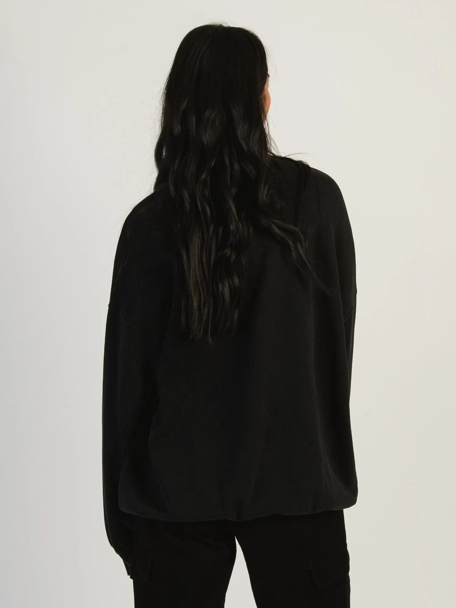 HARLOW MICHELLE CREW SWEATSHIRT - BLACK - CLEARANCE sold by Boathouse product image thumbnail 4