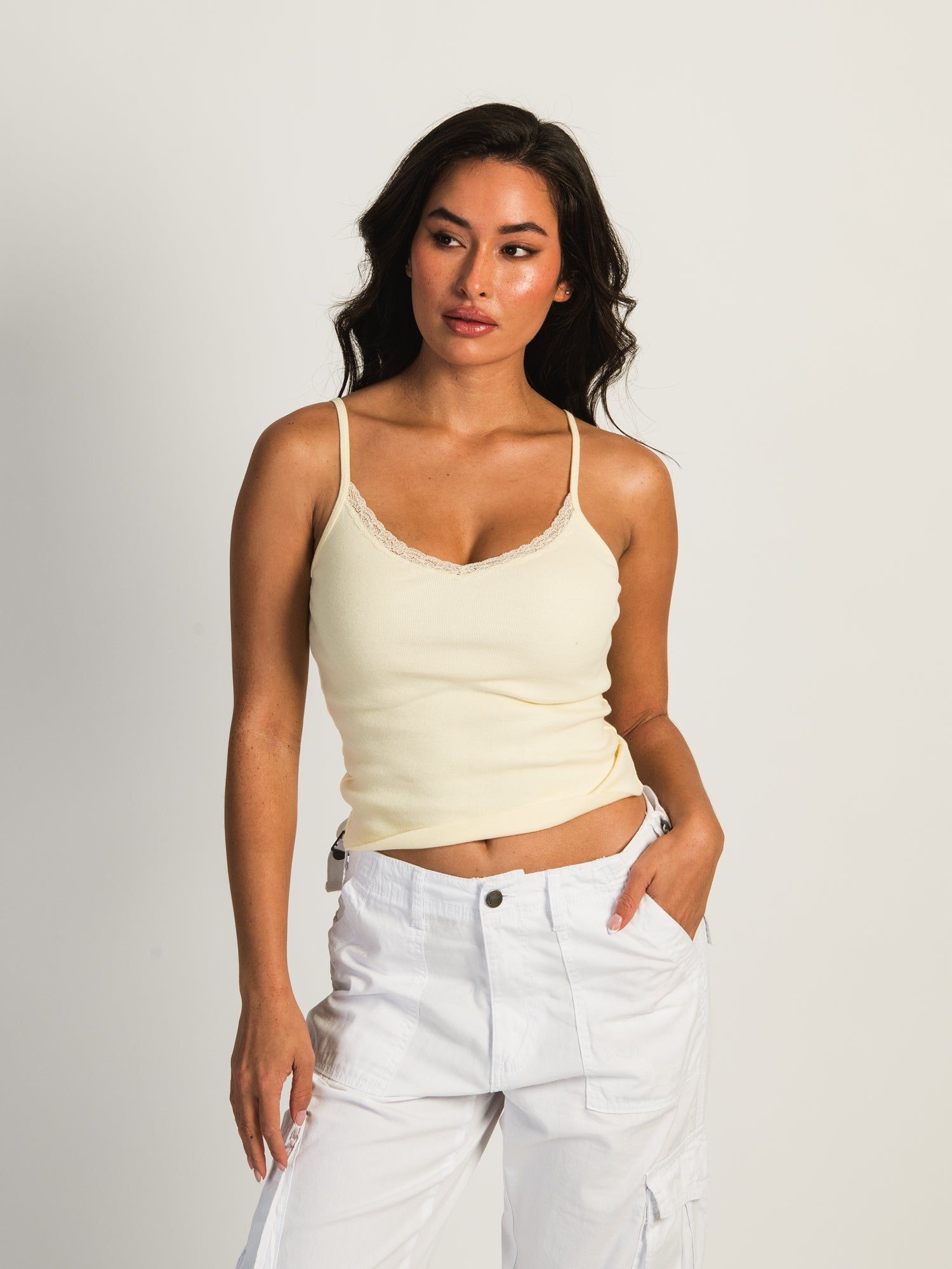 HARLOW ISLA TANK - BABY YELLOW sold by Boathouse product image thumbnail 2