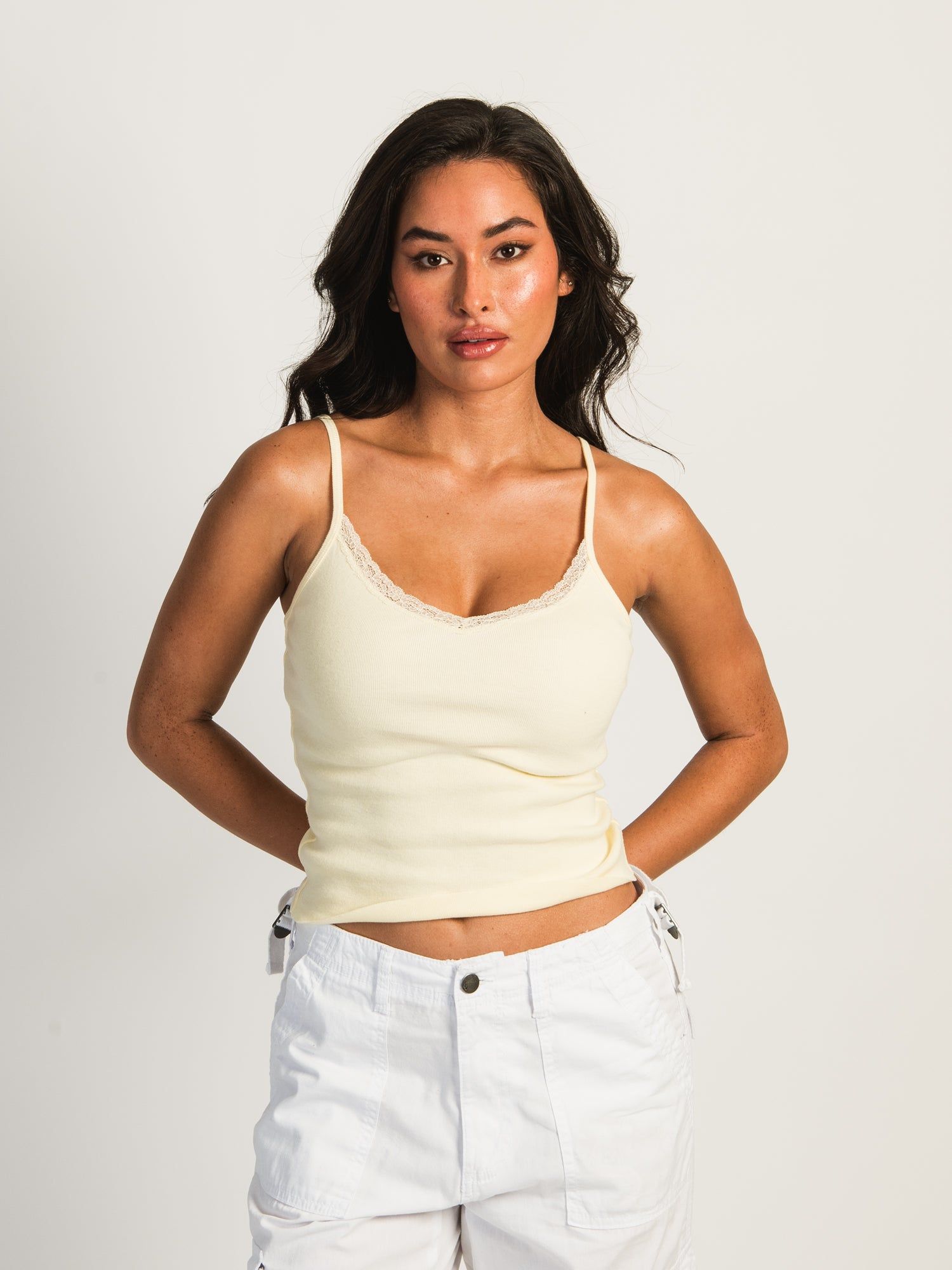 HARLOW ISLA TANK - BABY YELLOW sold by Boathouse product image thumbnail 3