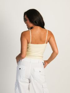 HARLOW ISLA TANK - BABY YELLOW sold by Boathouse