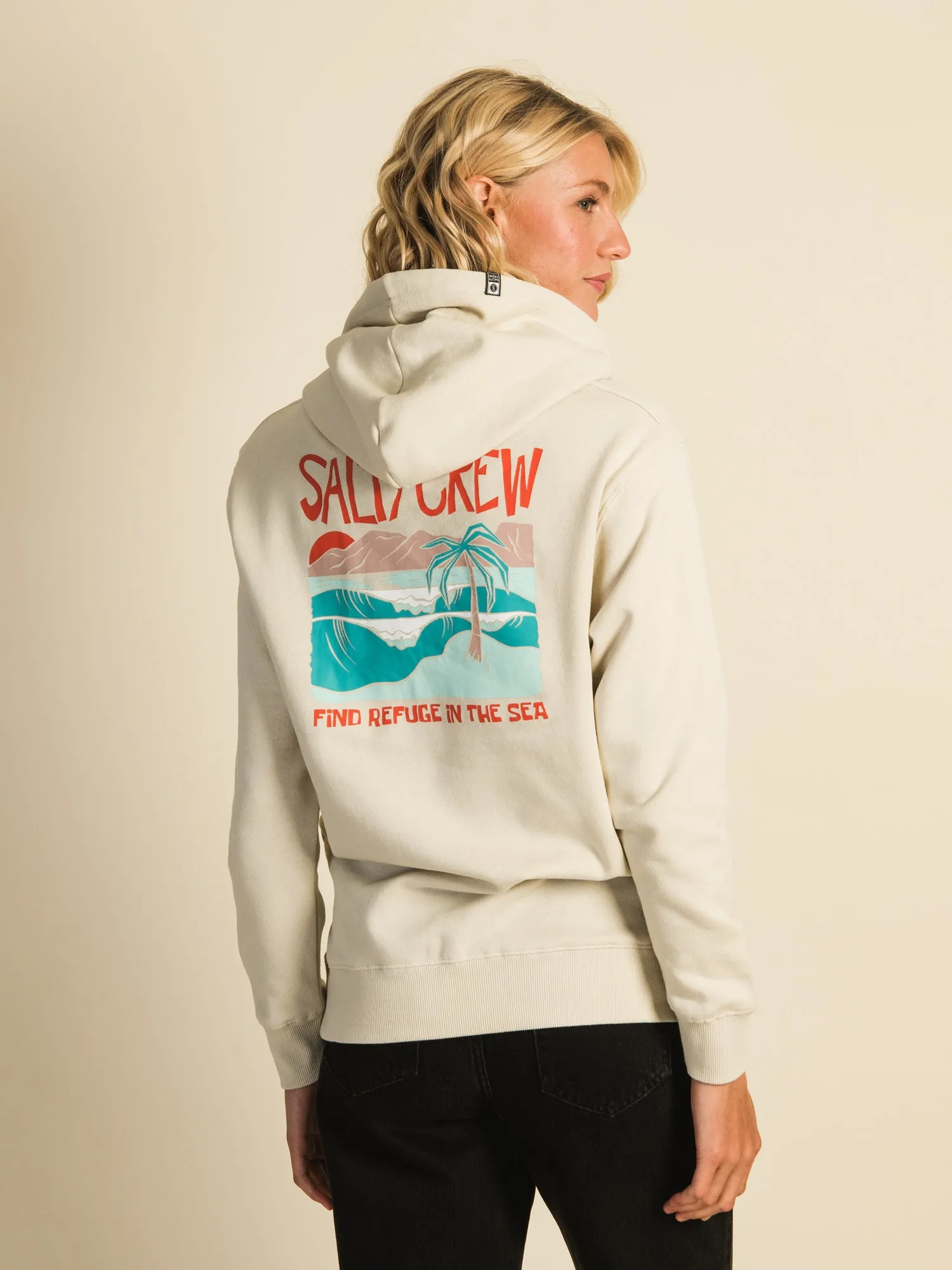 SALTY CREW POSTCARD PULL OVER HOODIE sold by Boathouse