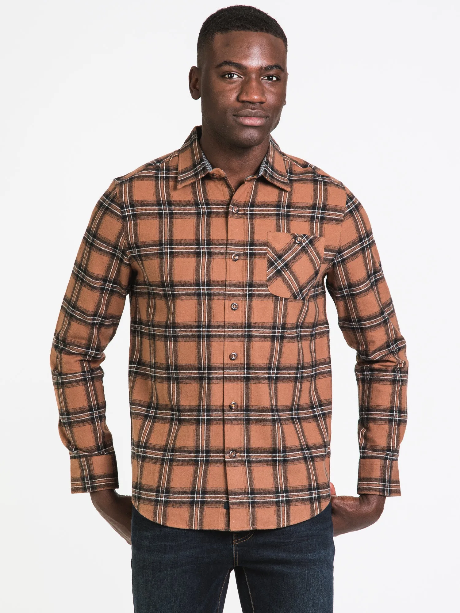 KOLBY CLASSIC BUTTON UP PLAID SHIRT - CLEARANCE sold by Boathouse
