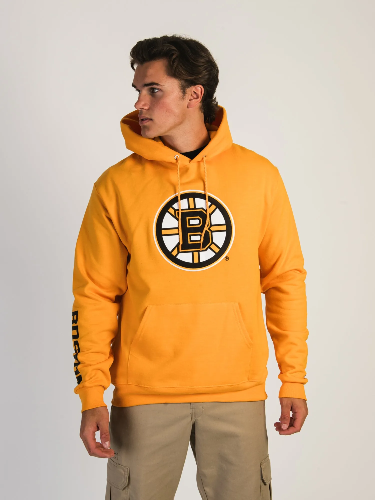 NHL BOSTON BRUINS CENTER ICE PULL OVER HOODIE sold by Boathouse product image thumbnail 3