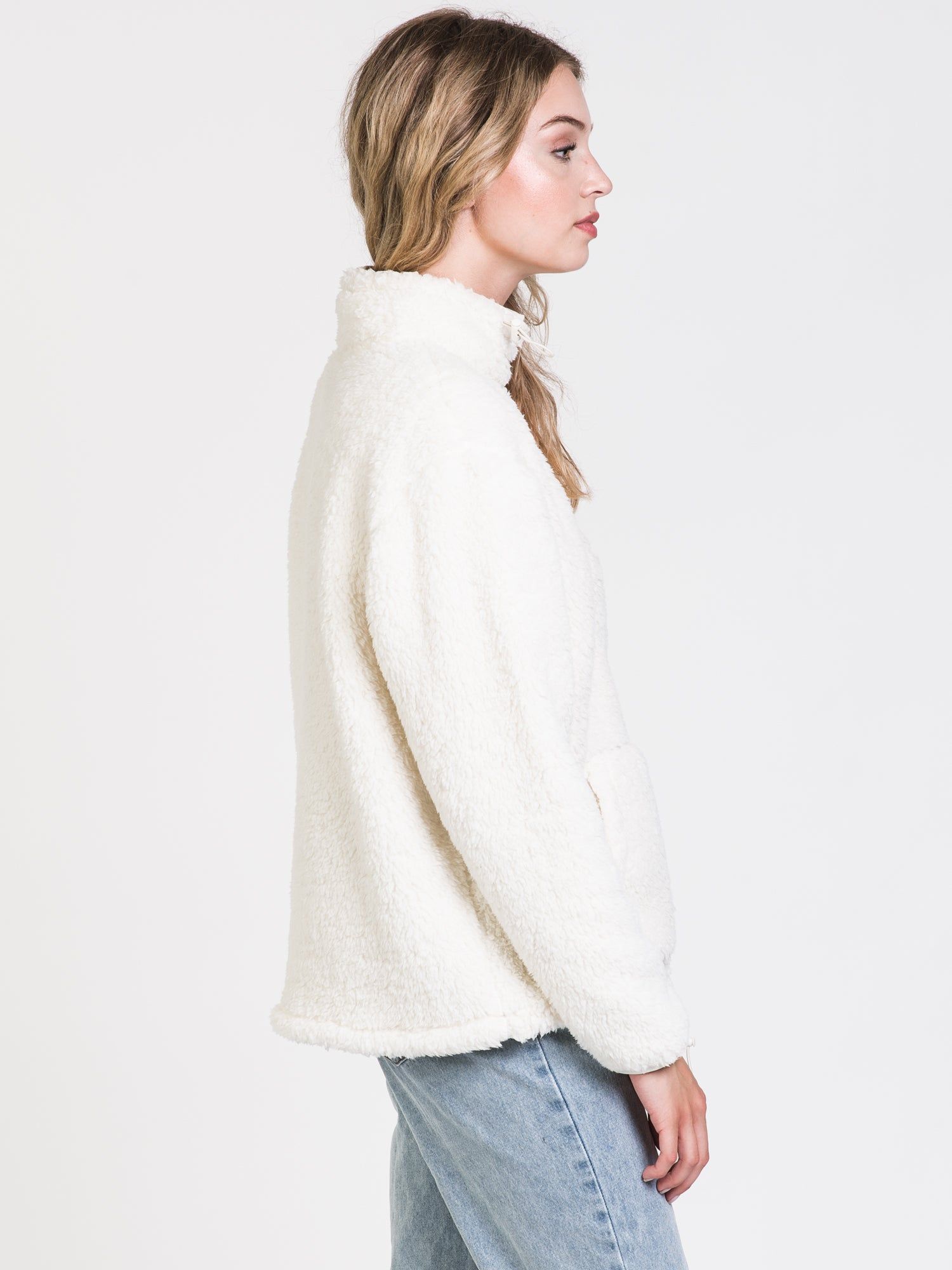 HARLOW TEDDY SHERPA 1/4 ZIP - CLEARANCE sold by Boathouse product image thumbnail 3