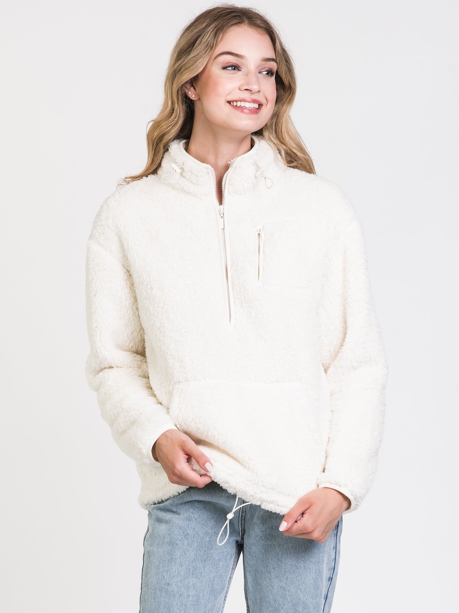 HARLOW TEDDY SHERPA 1/4 ZIP - CLEARANCE sold by Boathouse