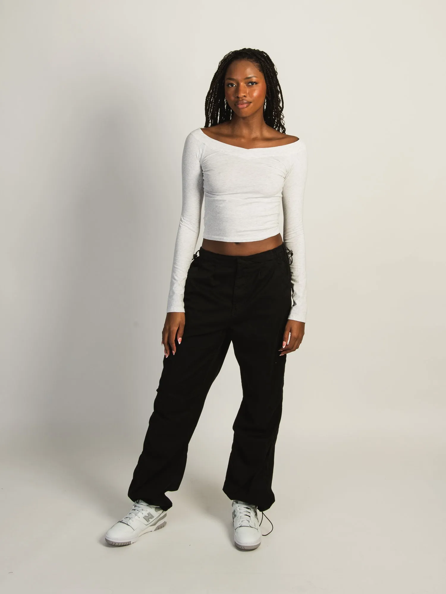 HARLOW PAXTON PARACHUTE PANT - BLACK sold by Boathouse product image thumbnail 2