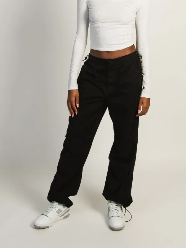 HARLOW PAXTON PARACHUTE PANT - BLACK sold by Boathouse